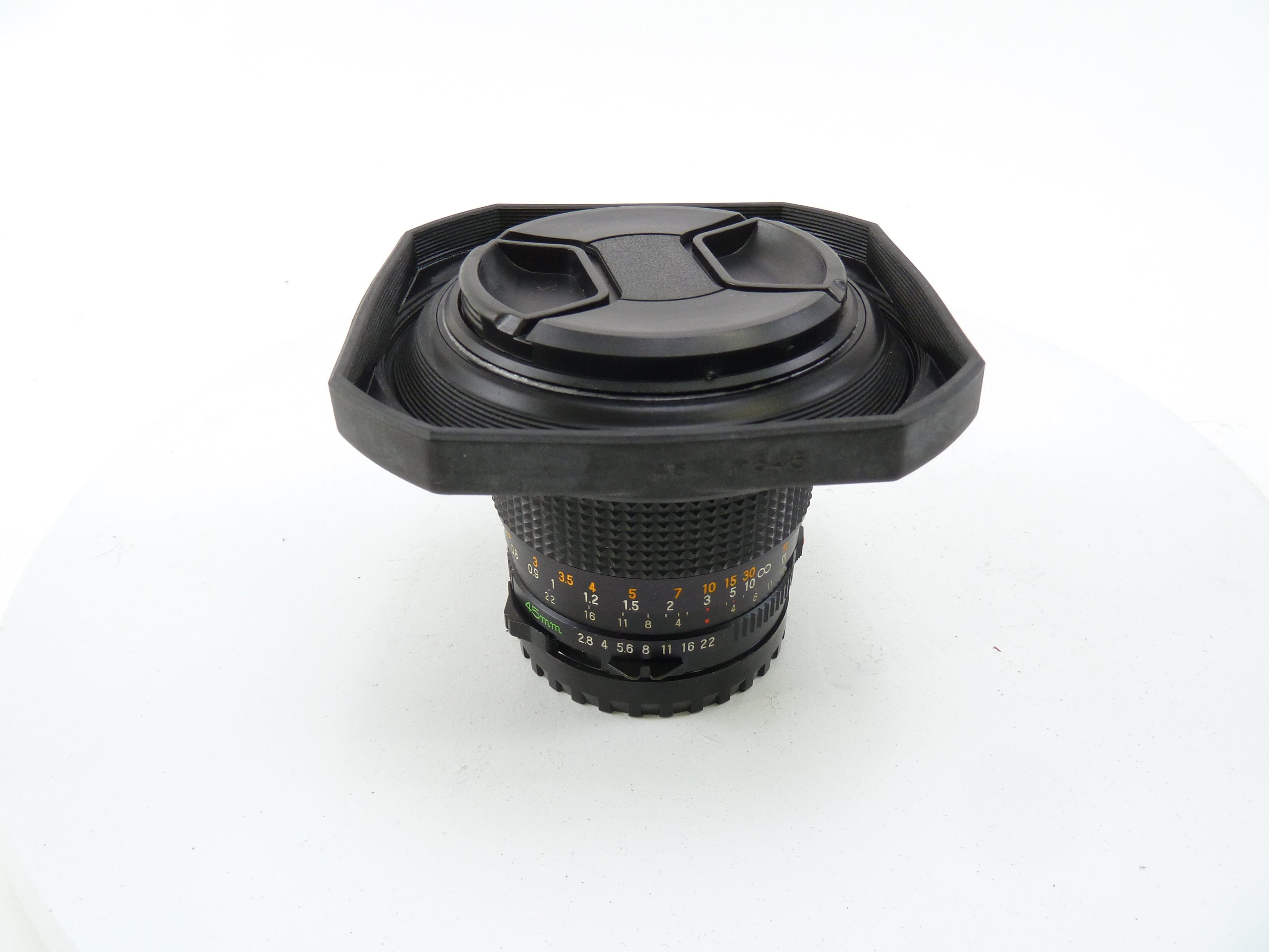 Mamiya 645 Pro 45MM f2.8 C Wide Angle Lens