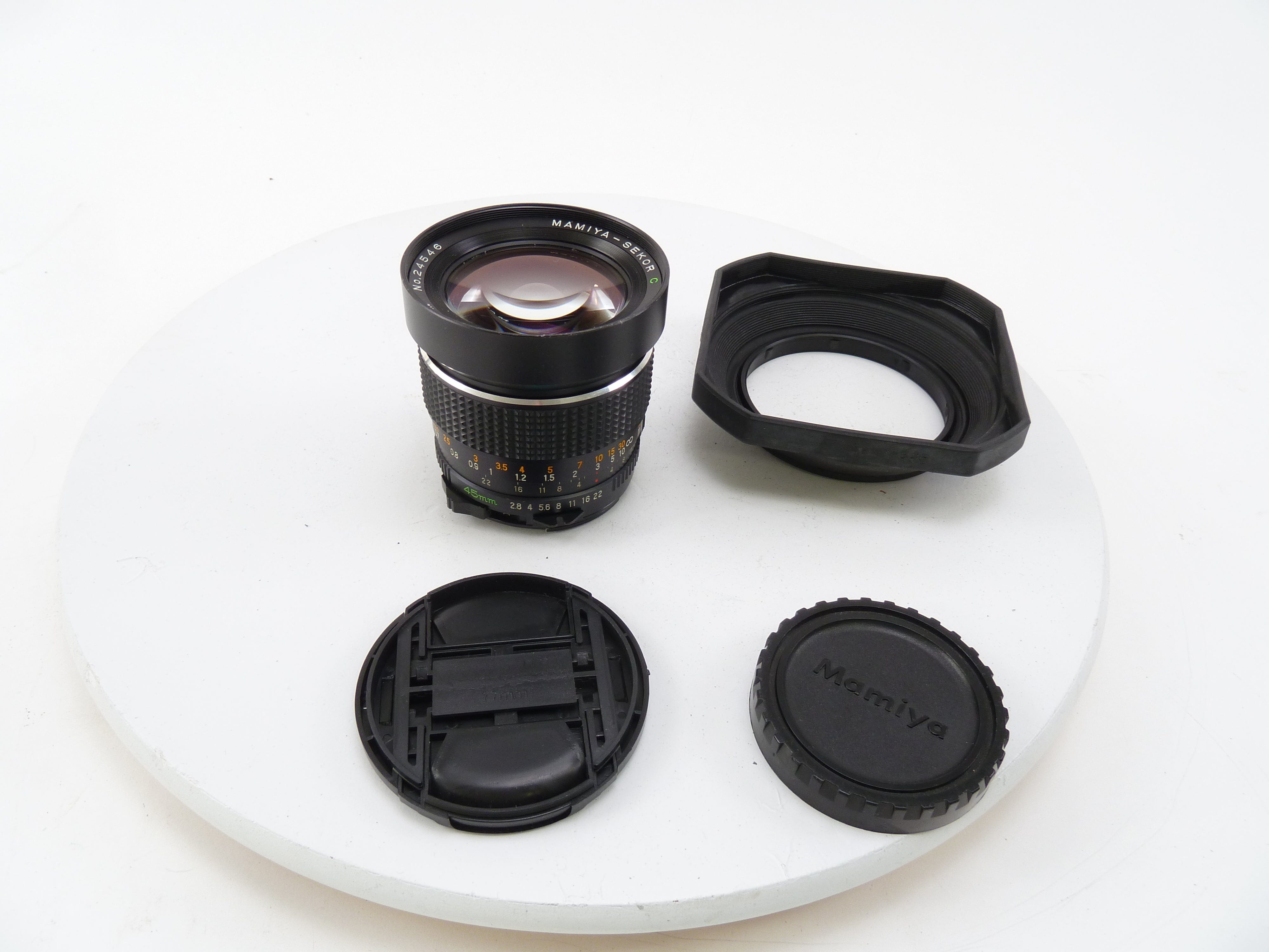 Mamiya 645 Pro 45MM f2.8 C Wide Angle Lens