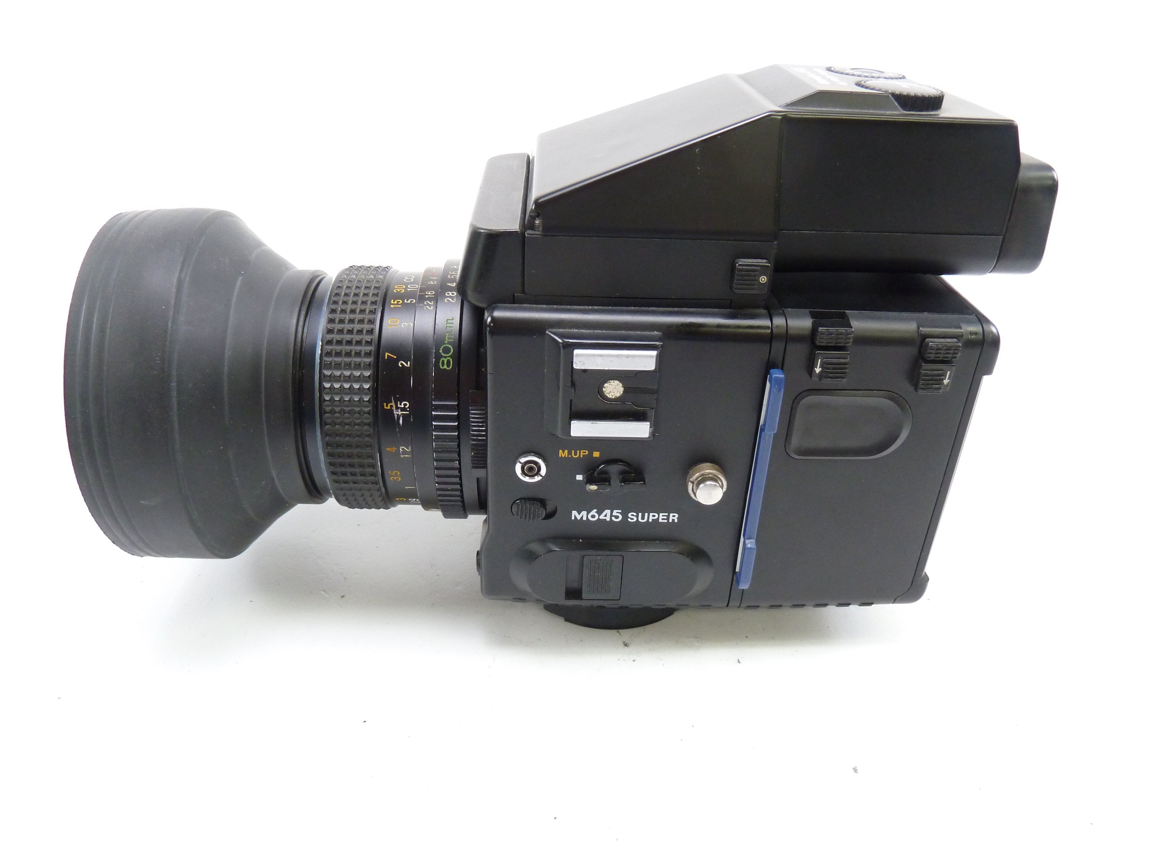 Mamiya 645 Super Complete Kit with Prism Finder, 120 Back, and 80MM f2.8 C Lens