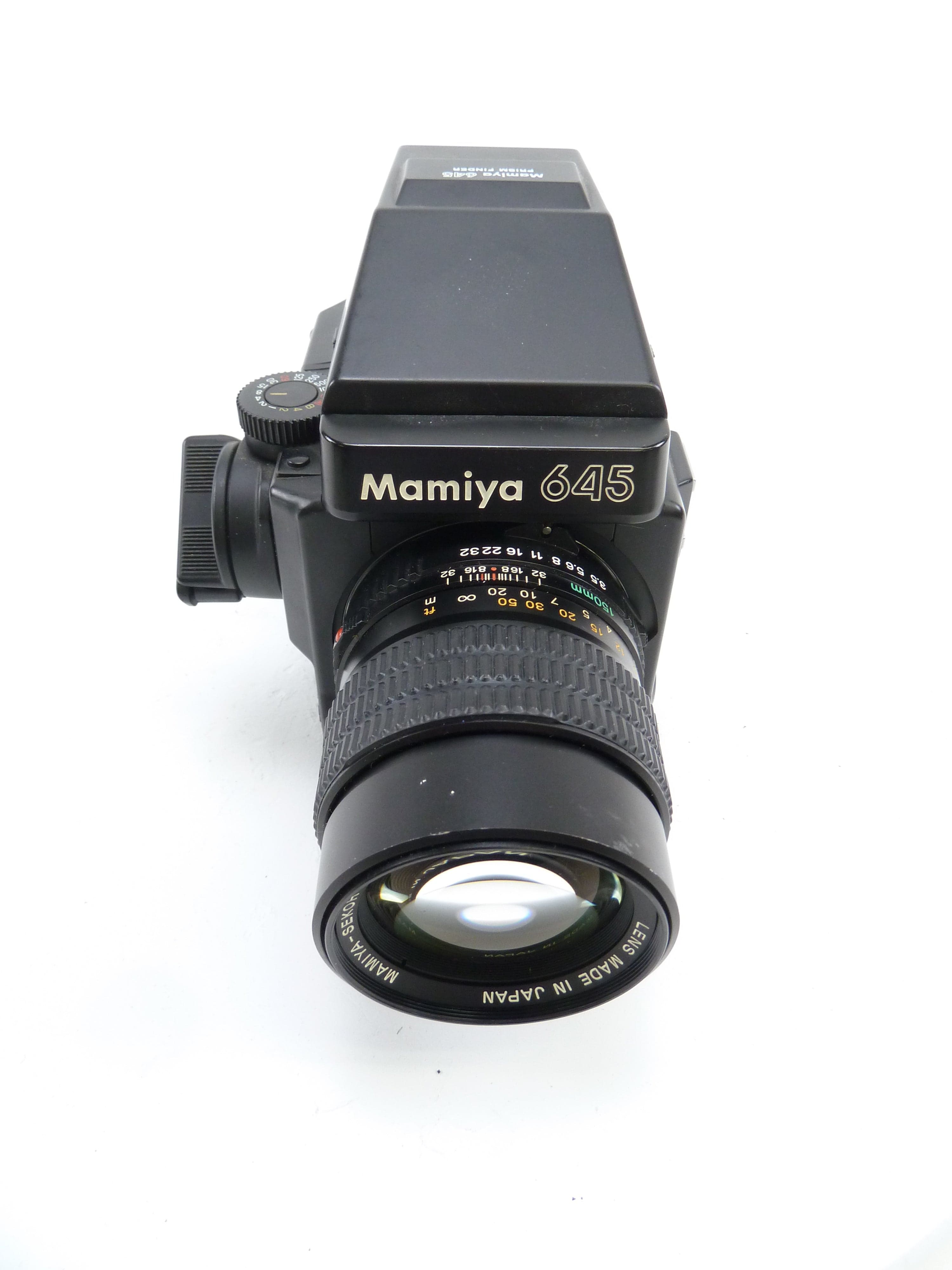 Mamiya 645 Super Kit with Prism Finder, 120 Back, and 150MM F3.5 N Lens