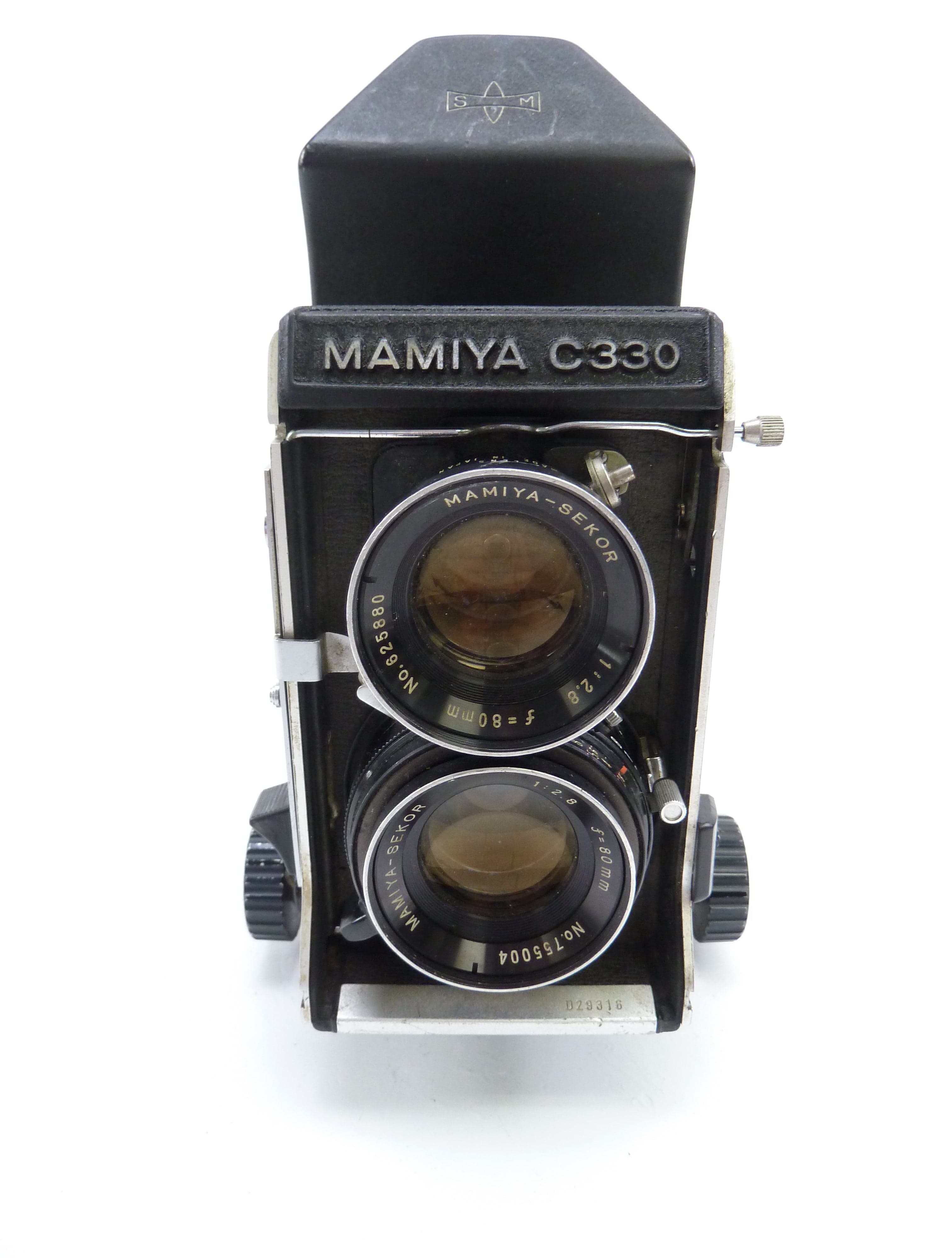 Mamiya C330 Complete Kit with Prism Finder and 80MM F2.8 Lens
