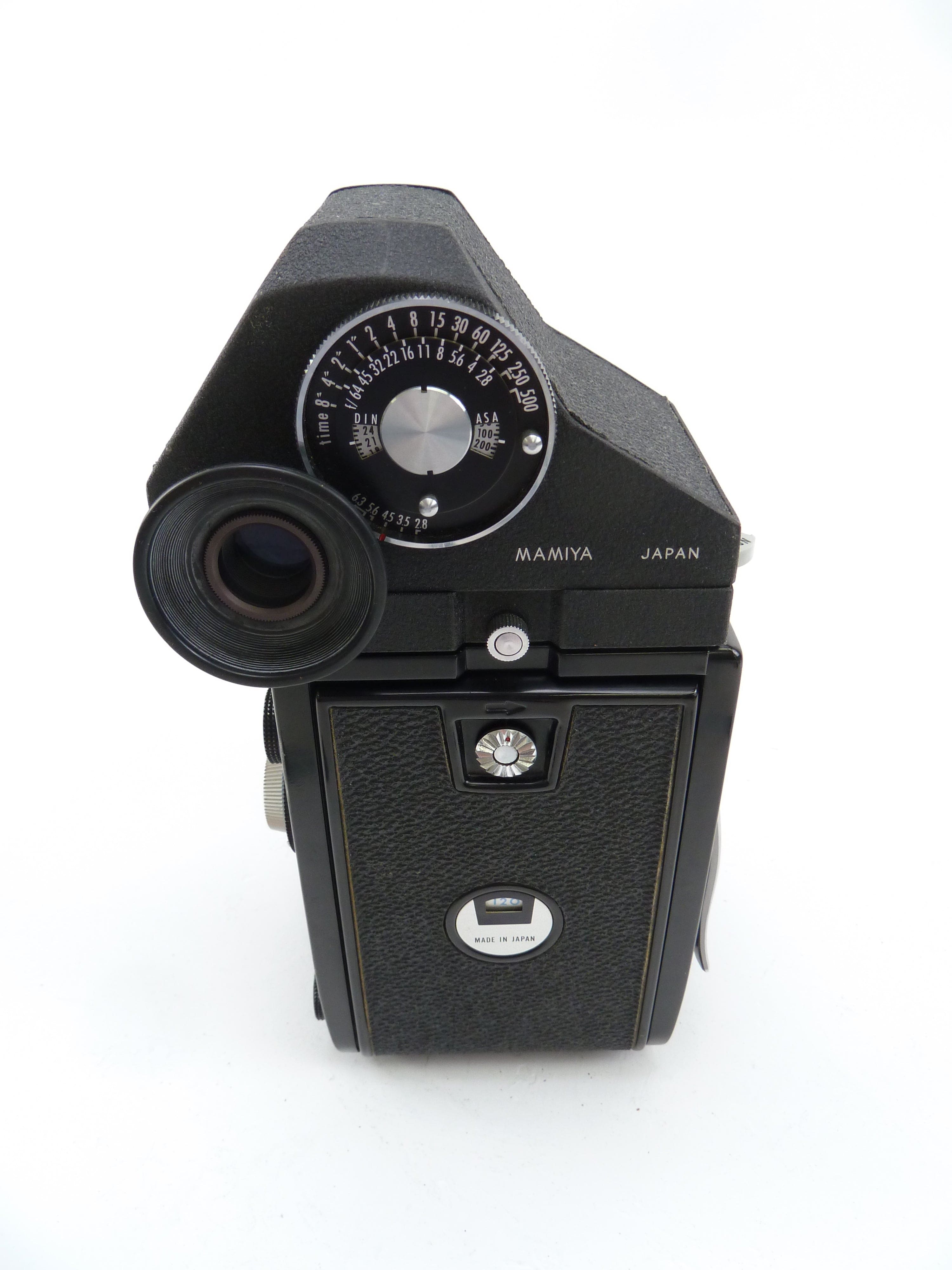Mamiya C330 Kit with 80MM F2.8 Blue Dot Lens, and Poro Finder