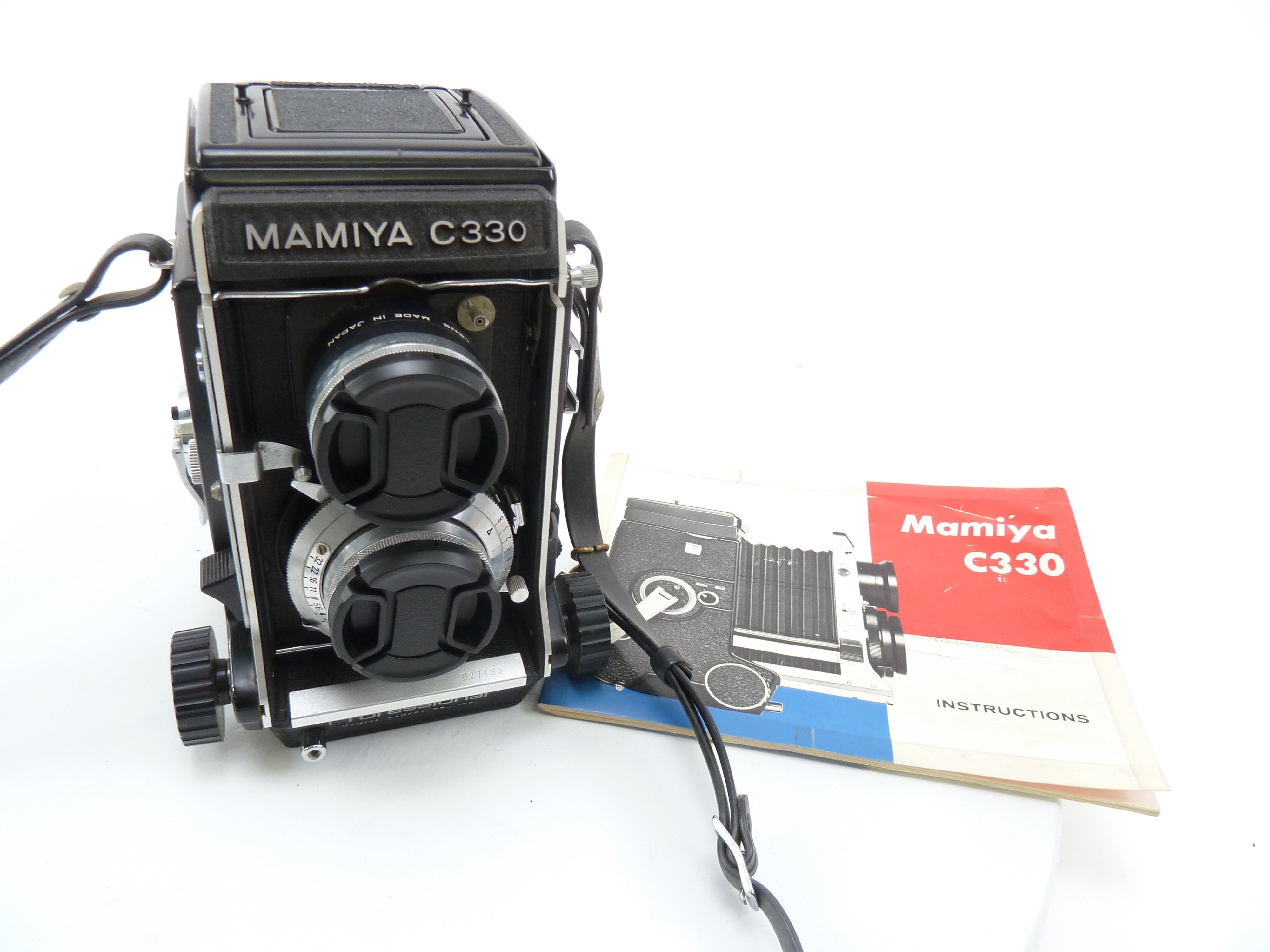 Mamiya C330 Kit with 80MM F2.8 Lens and Waist Level Finder