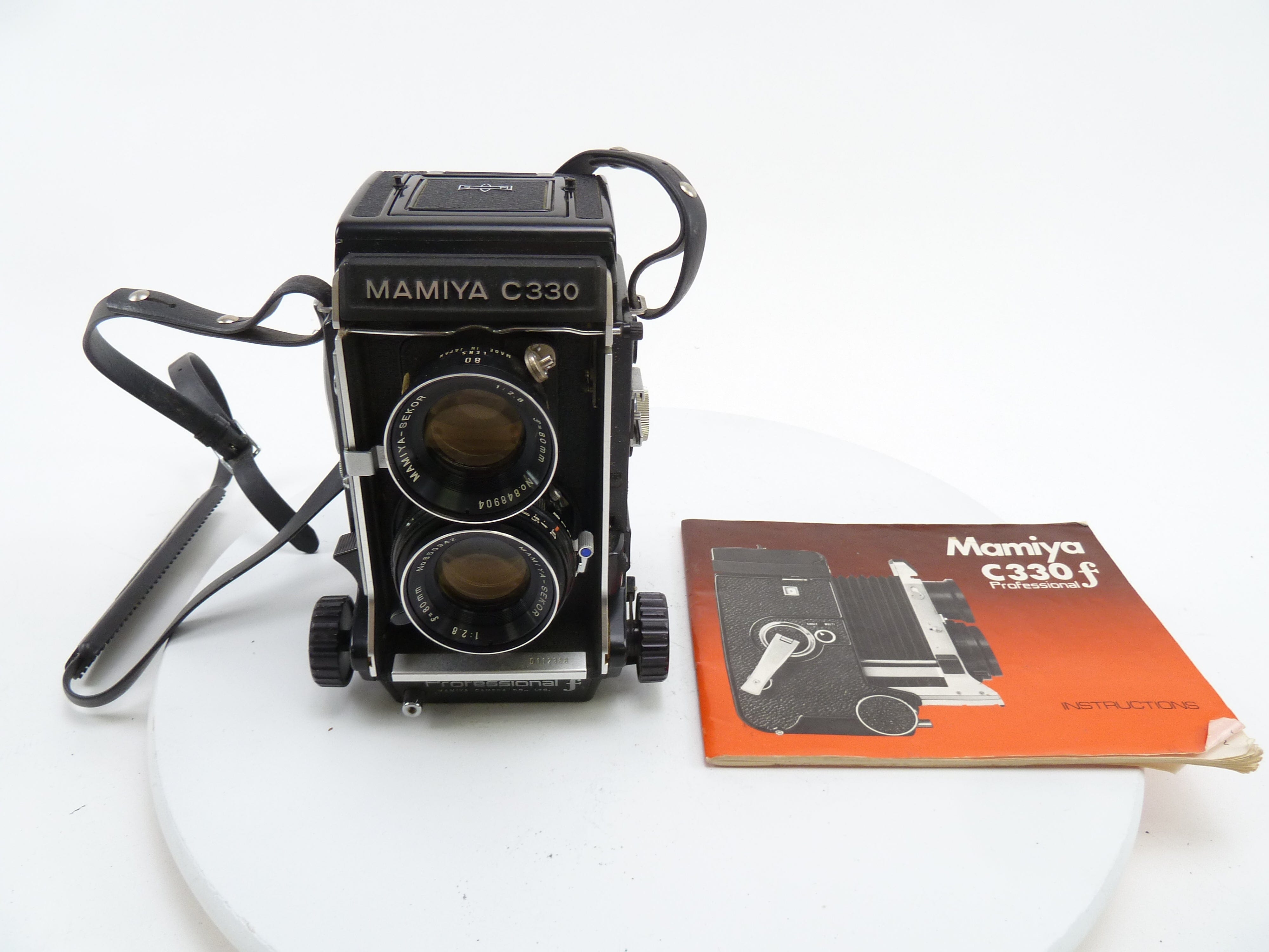 Mamiya C330F Camera Outfit with 80MM f2.8 Blue Dot Lens