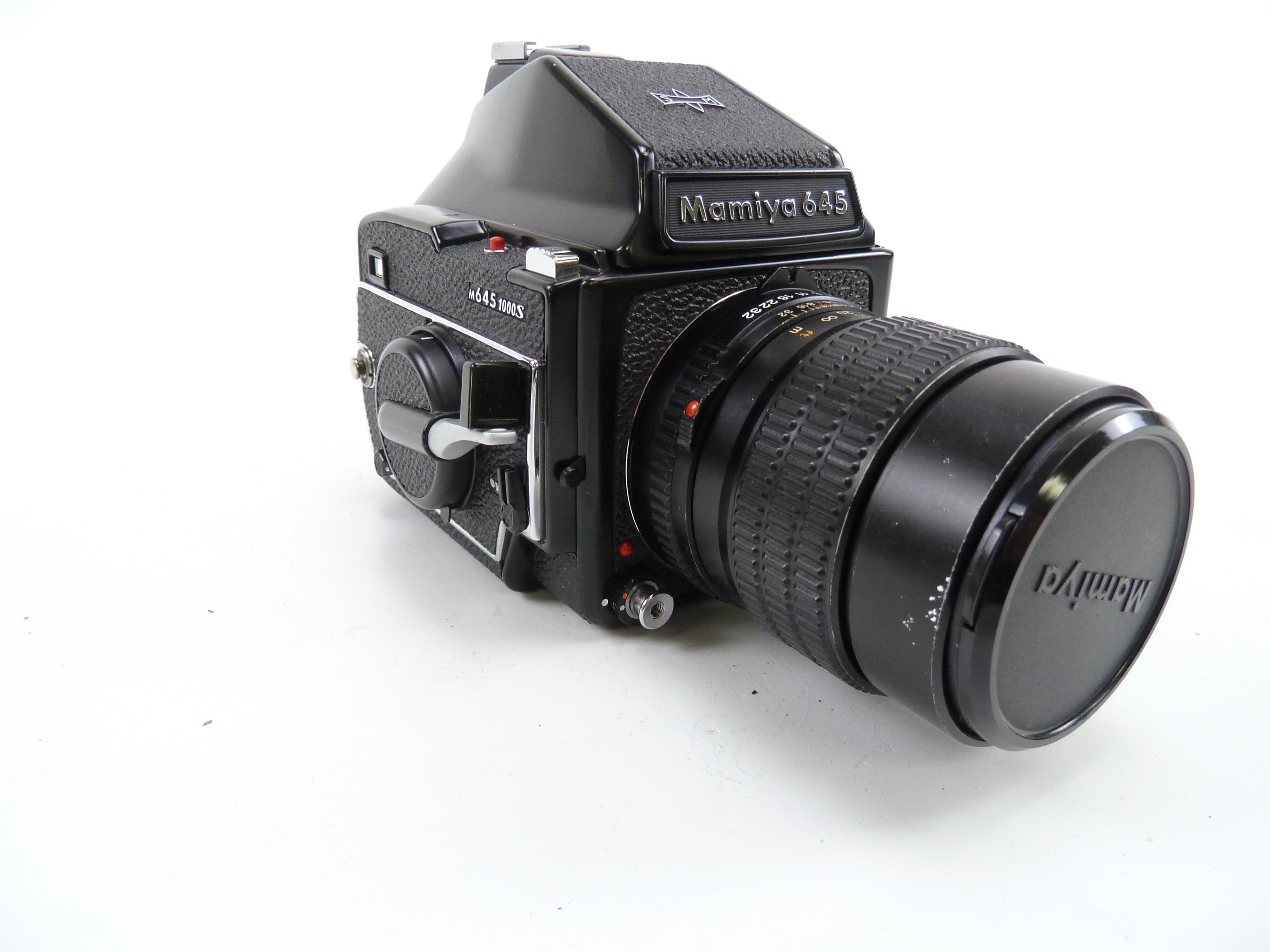 Mamiya M645 1000S Camera Outfit with 150MM F3.5 N Lens and Prism Finder
