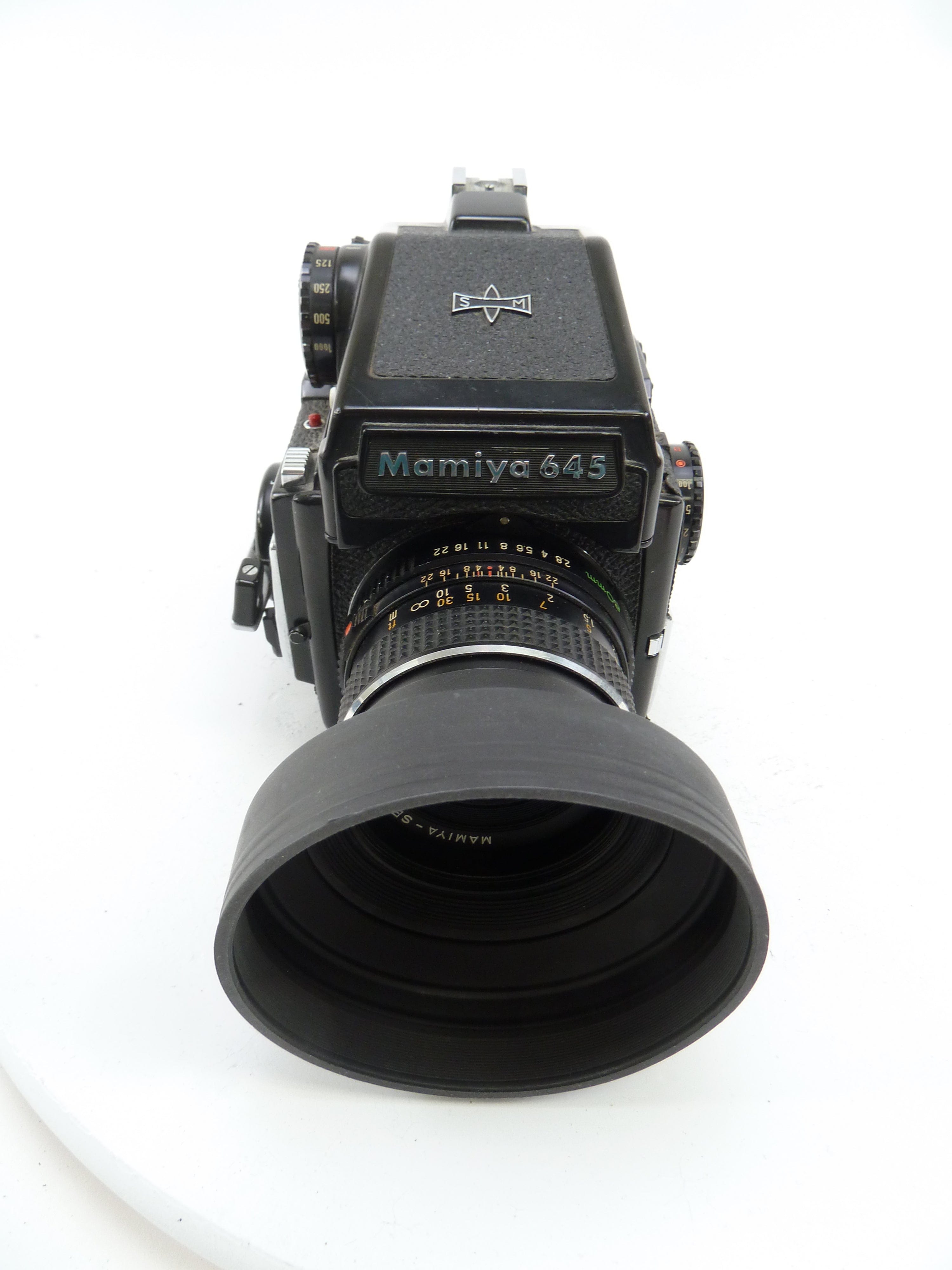 Mamiya M645 1000S Camera Outfit with PD Meter Prism and 80MM f2.8 C Lens