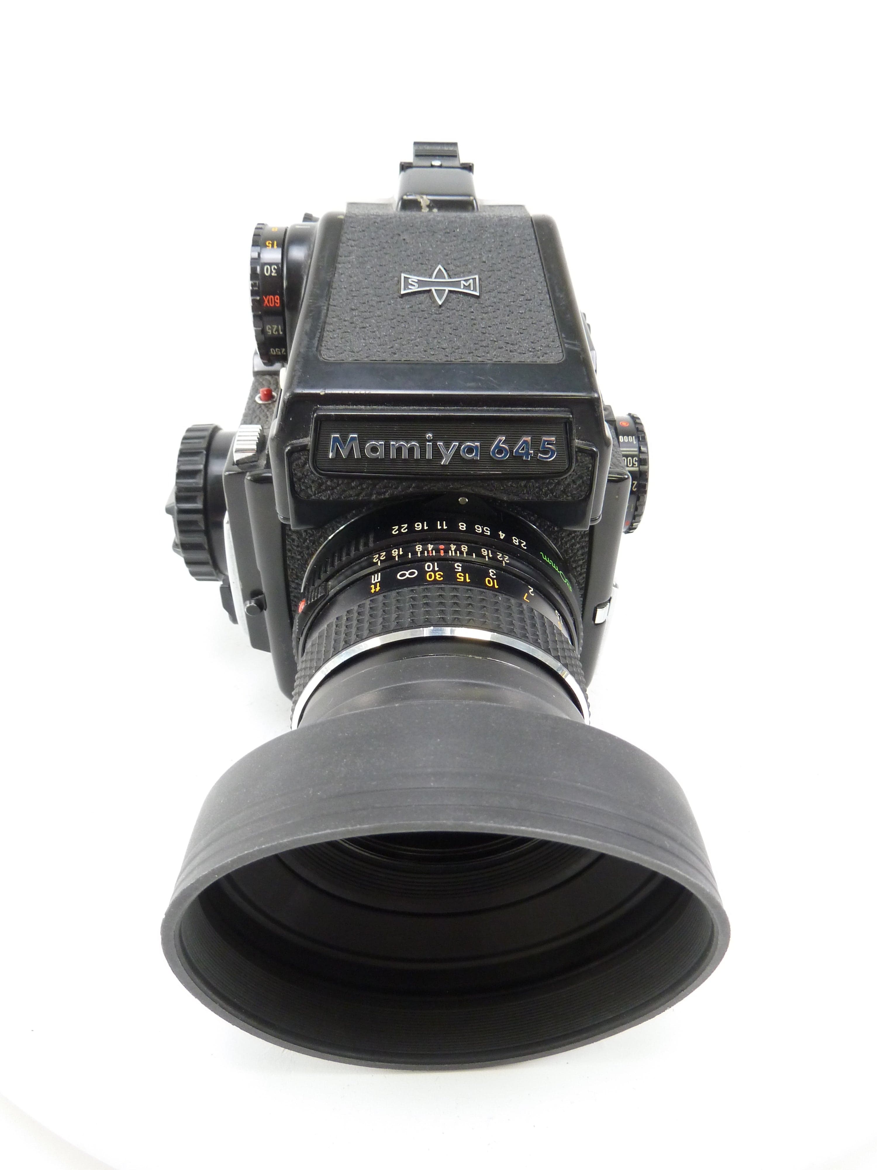 Mamiya M645 1000S Camera Outfit with PD Meter Prism Finder and 80MM F2.8 Lens