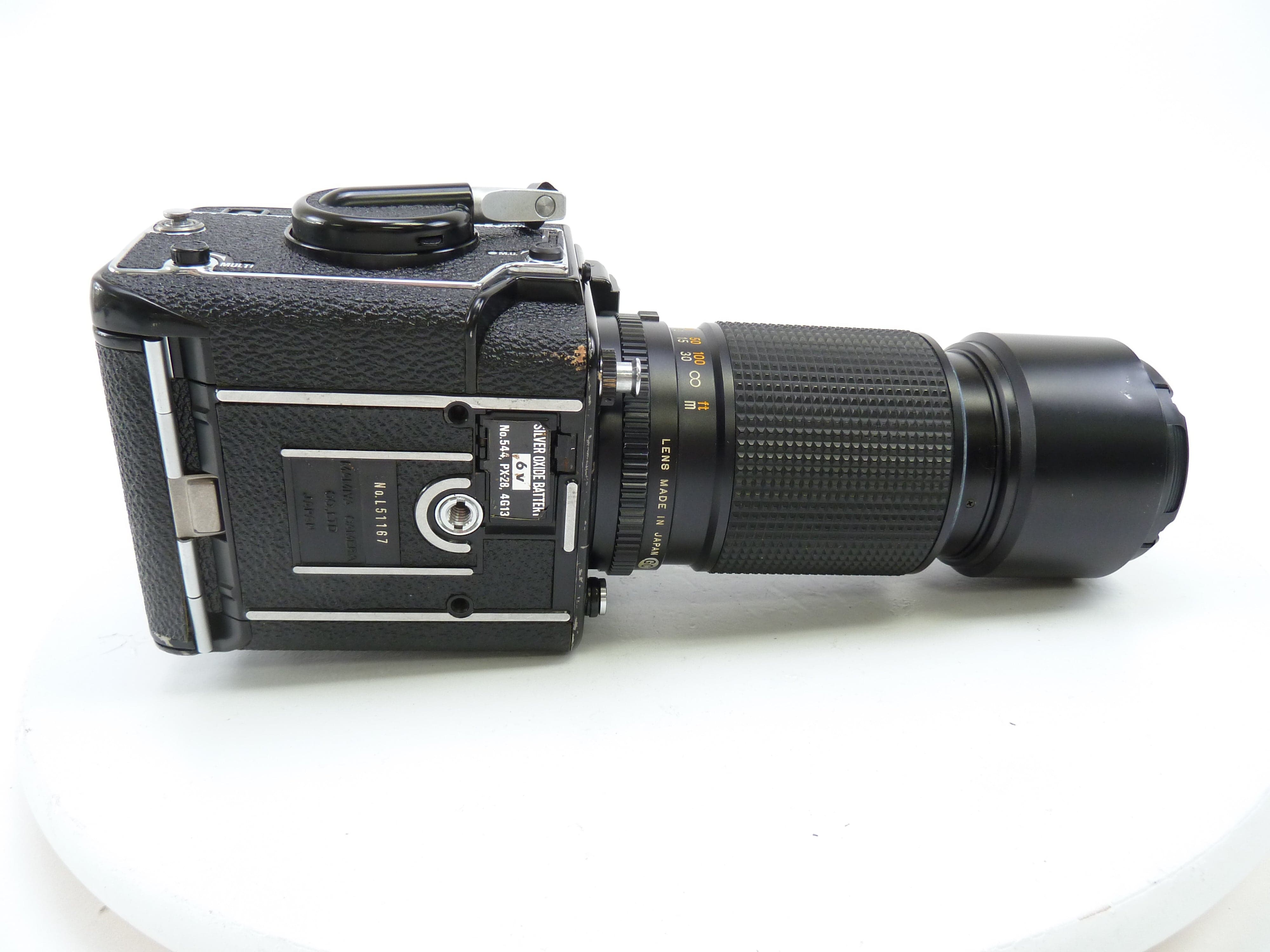 Mamiya M645 1000S Outfit with CDS Meter Prism and 210MM f4 C Lens
