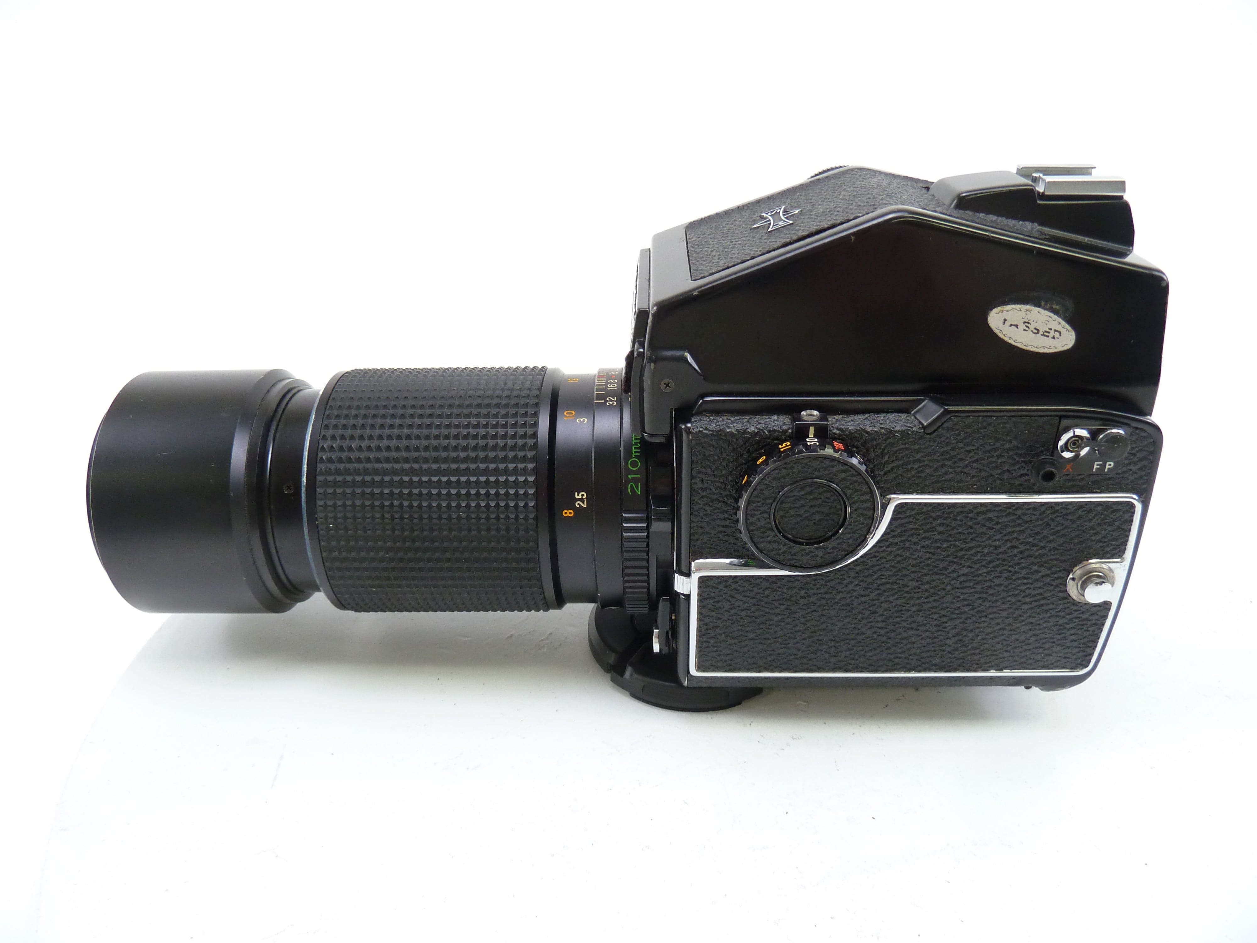 Mamiya M645 1000S Outfit with CDS Meter Prism and 210MM f4 C Lens