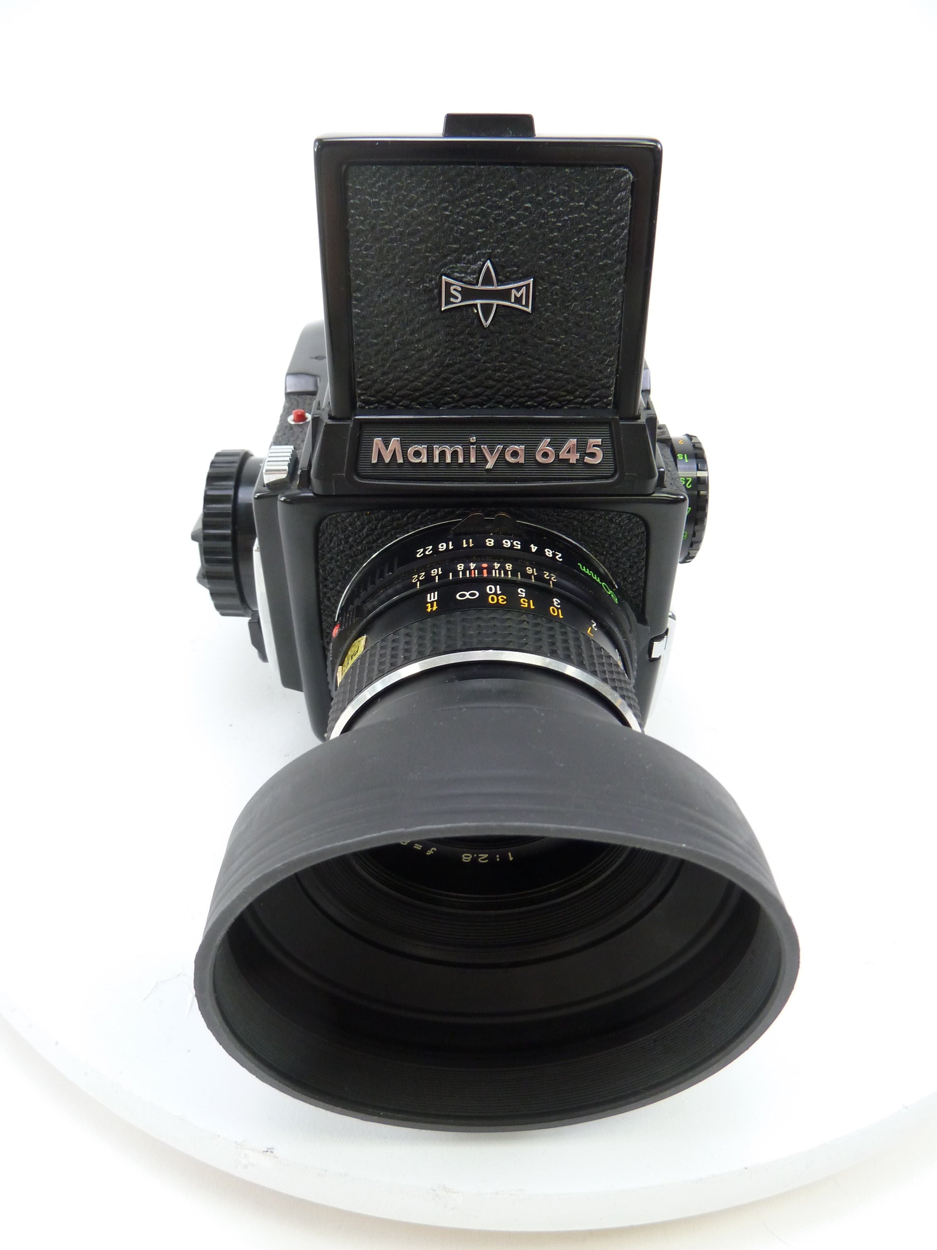 Mamiya M645 Camera Outfit with 80MM F2.8 C and Waist Level Finder
