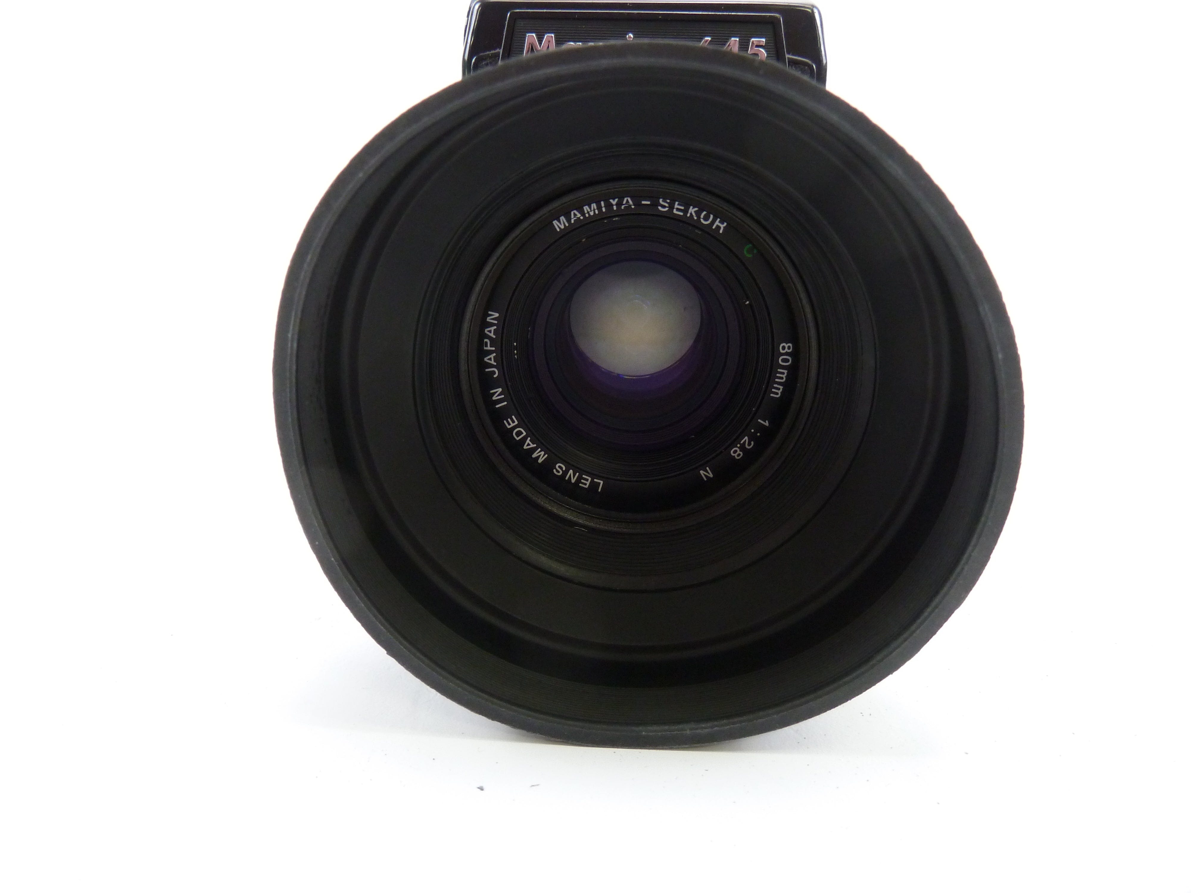 Mamiya M645 Camera Outfit with AE Meter Prism and 80MM F2.8 N Lens
