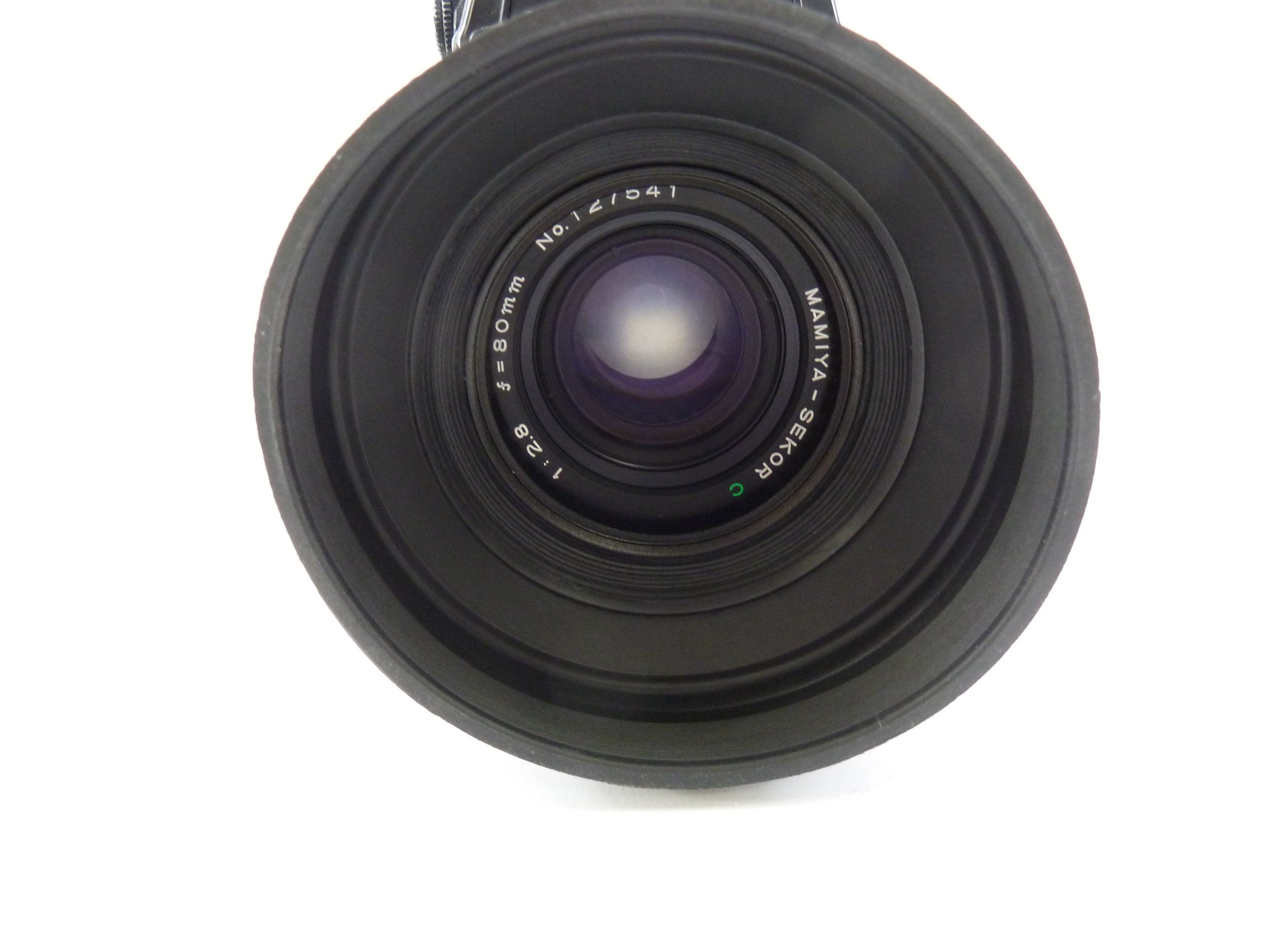 Mamiya M645 with CDS Meter Prism and 80MM f2.8 C Lens