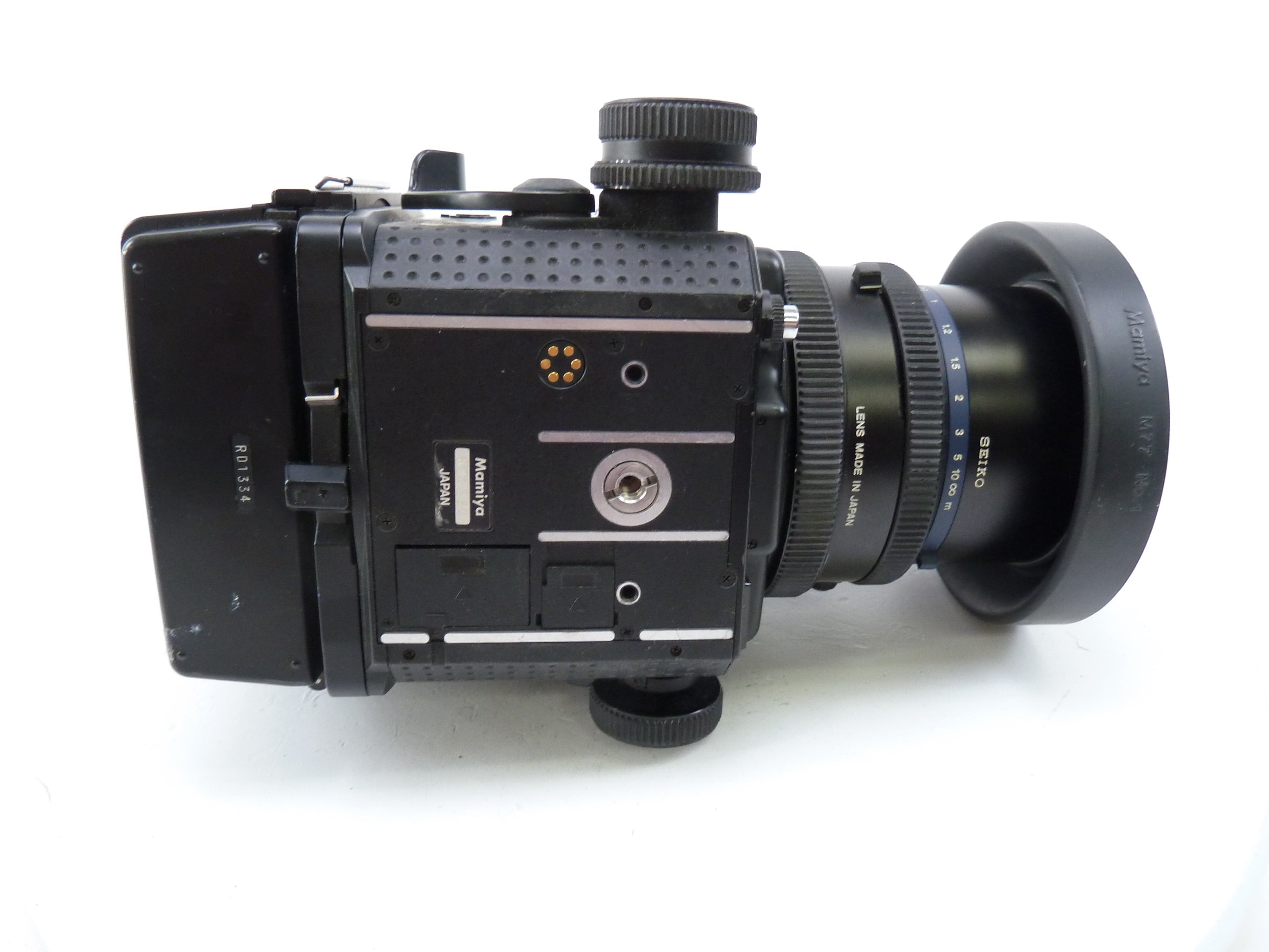 Mamiya RZ67 Pro II kit with 90MM F3.5 W Lens, 120 Pro II Back, and Waist Level Finder