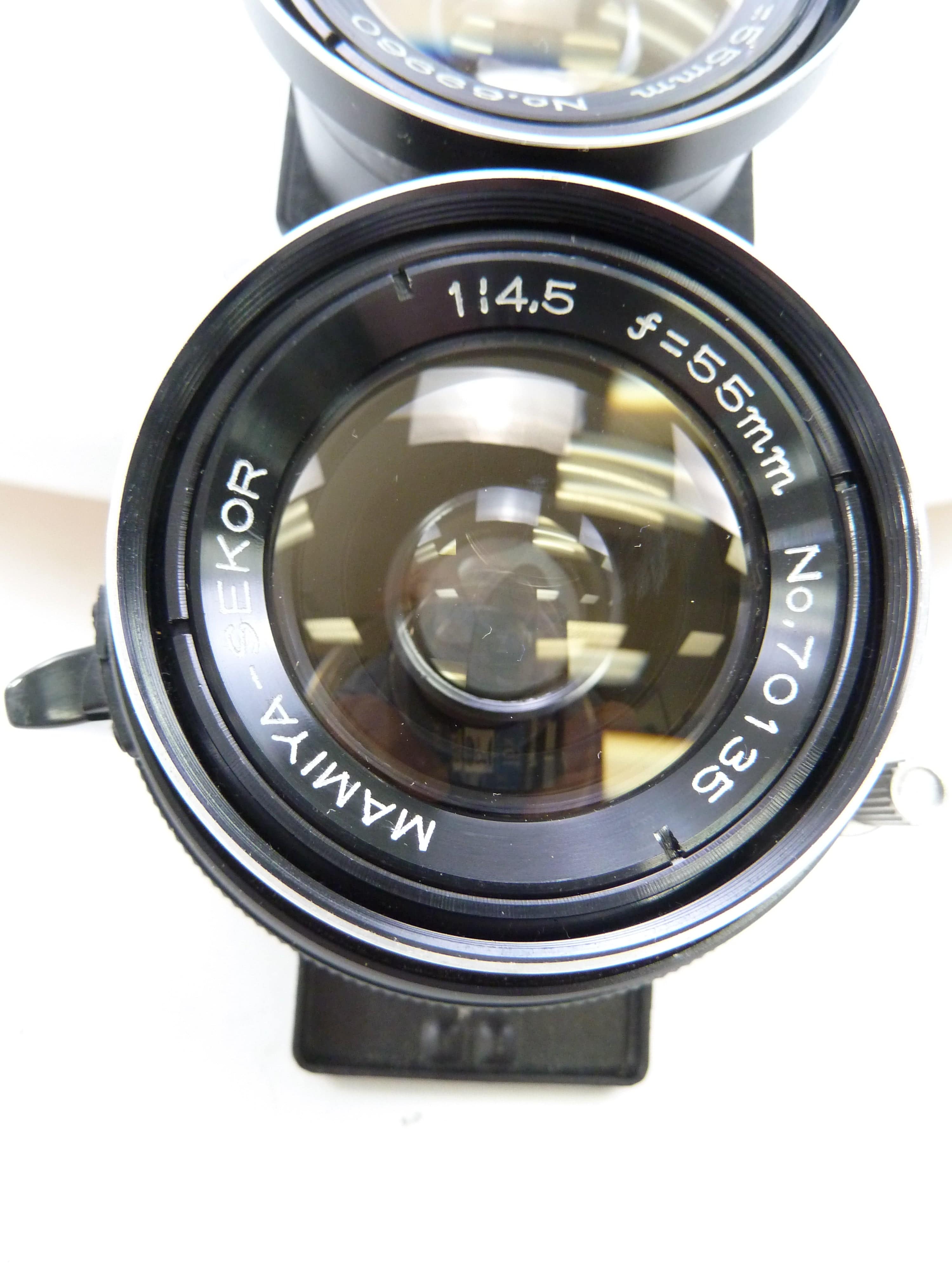 Mamiya Twin Lens Reflex 55MM F4.5 Wide Angle Lens