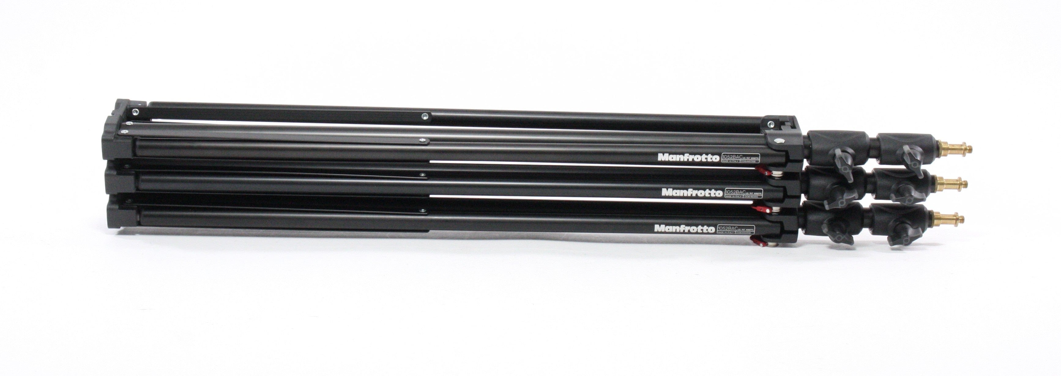 Manfrotto 1005BAC 3 Pack of Lightstands in LBAG110 with Custom Case