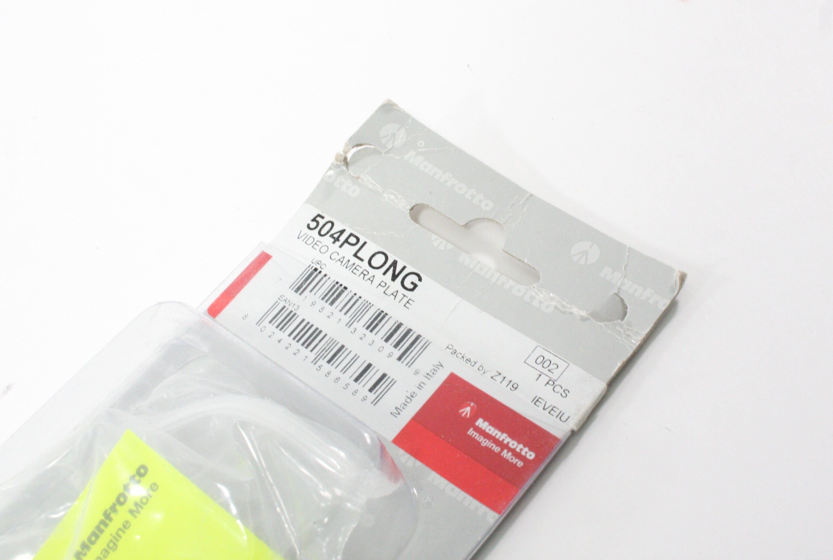 Manfrotto 504PLONG Video Camera Plate