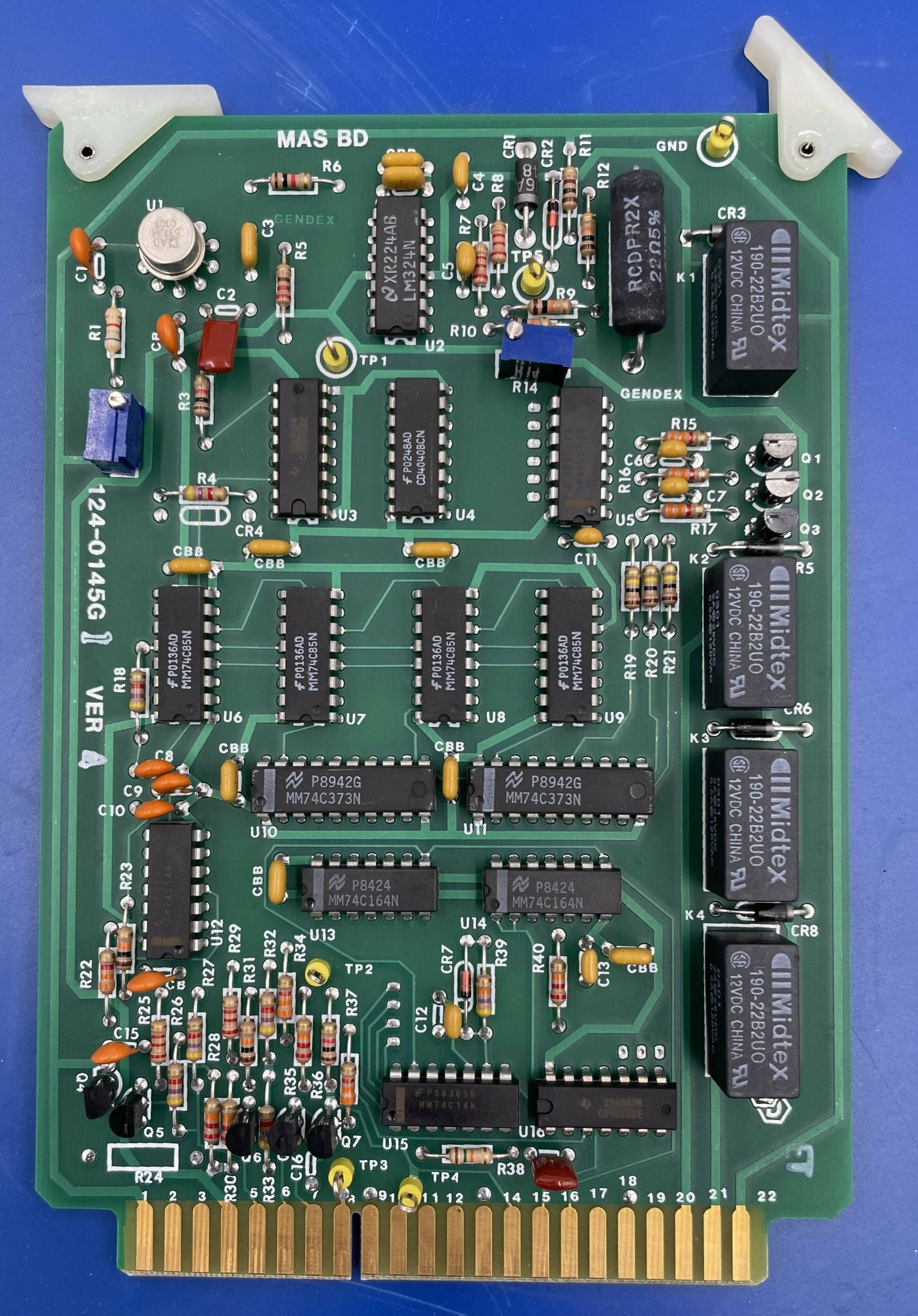 Gendex 124-0145 - MAS Board G1 Rev.4 for X-Ray Generator Front | Alo Tech Solutions