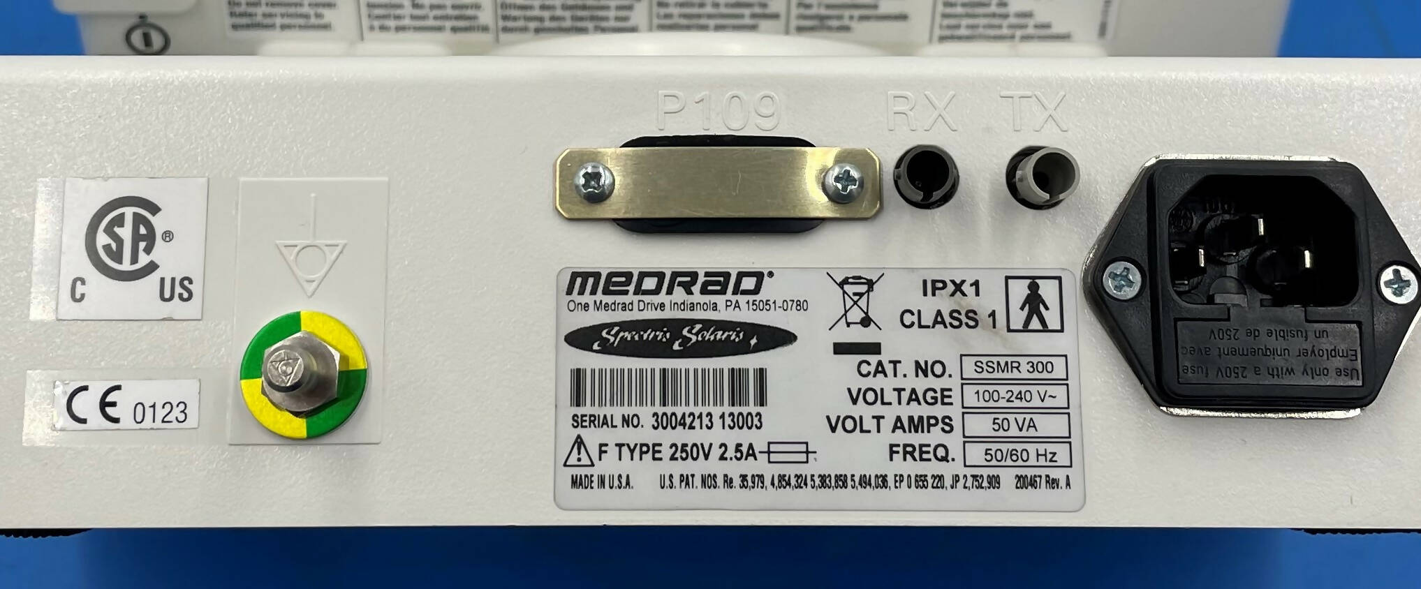 MEDRAD SPECTRIS SOLARIS SYSTEM MONITOR (SSMR 300 SOLARIS