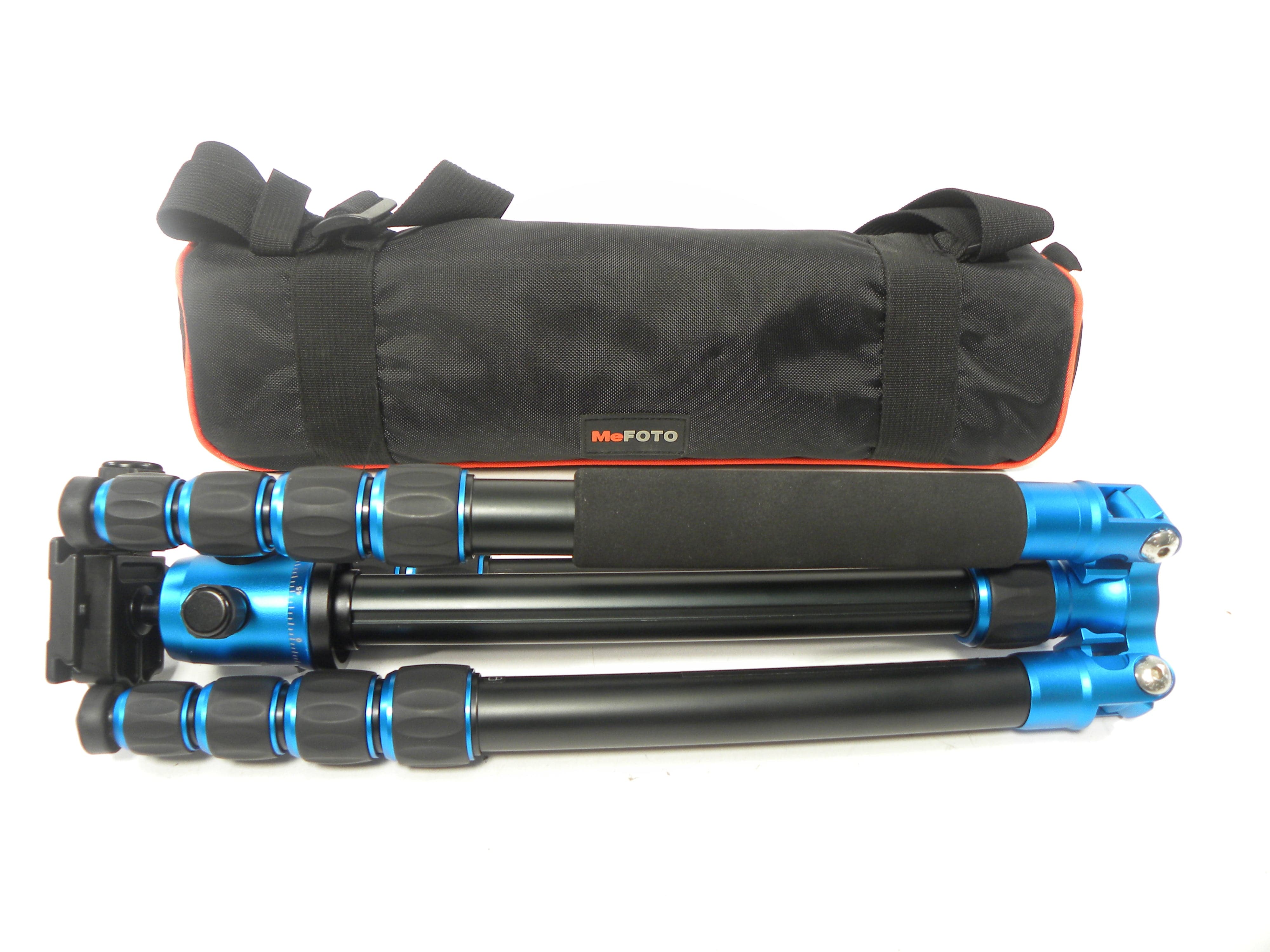 MeFoto A1350 Aluminum Tripod (Blue) w/Q1 Head