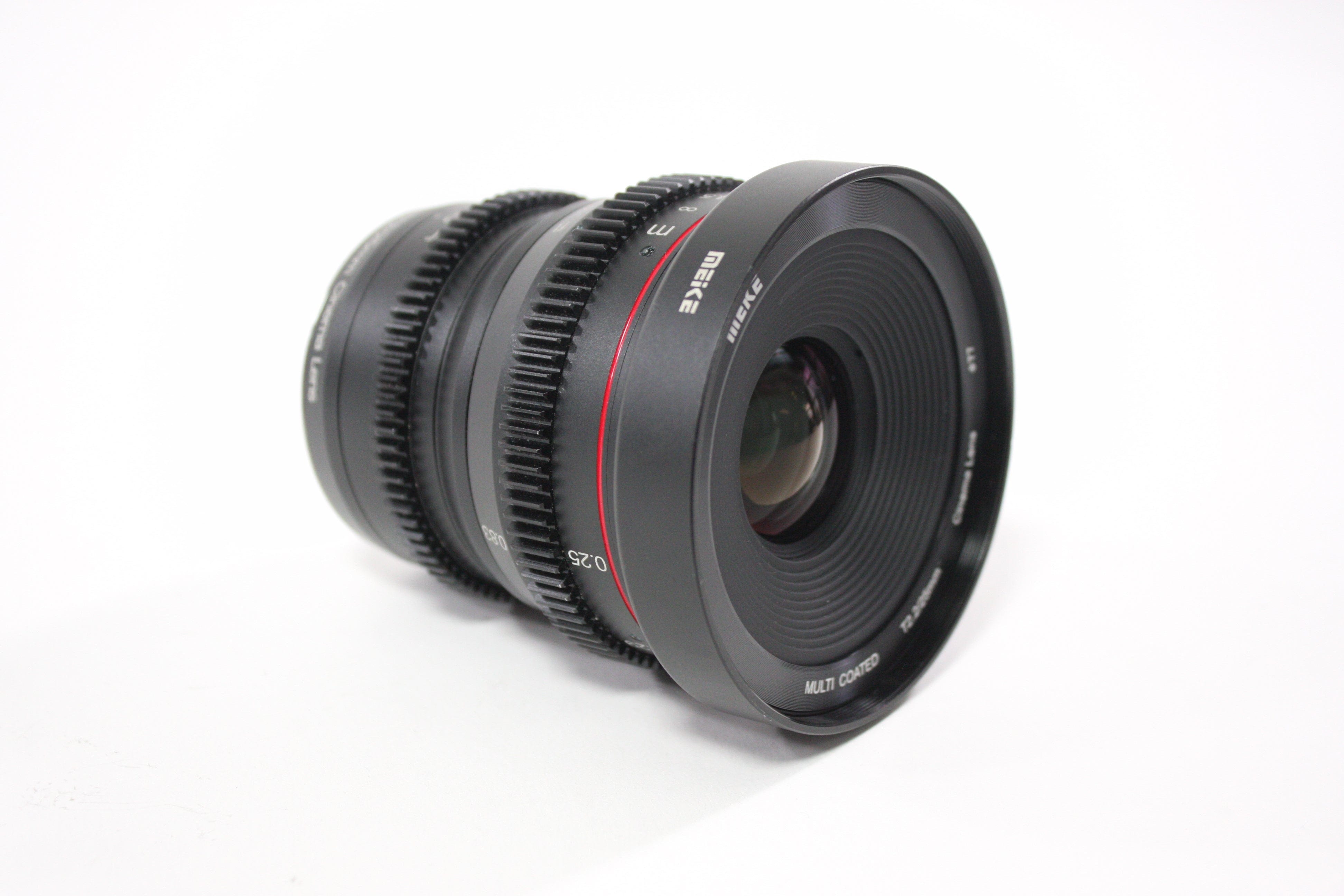 Meike 25mm T/2.2 Multi Coated Cinema Lens for Micro 4/3 Mount AS-IS