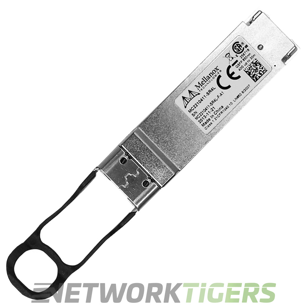 NEW Nvidia Mellanox MC2210411-SR4L 40GB BASE-SR4 850nm DOM MMF QSFP+ Transceiver