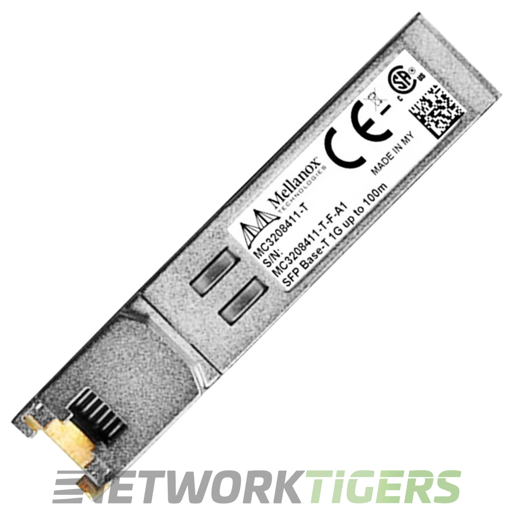 NEW Nvidia Mellanox MC3208411-T 1GB BASE-T RJ-45 SFP Transceiver