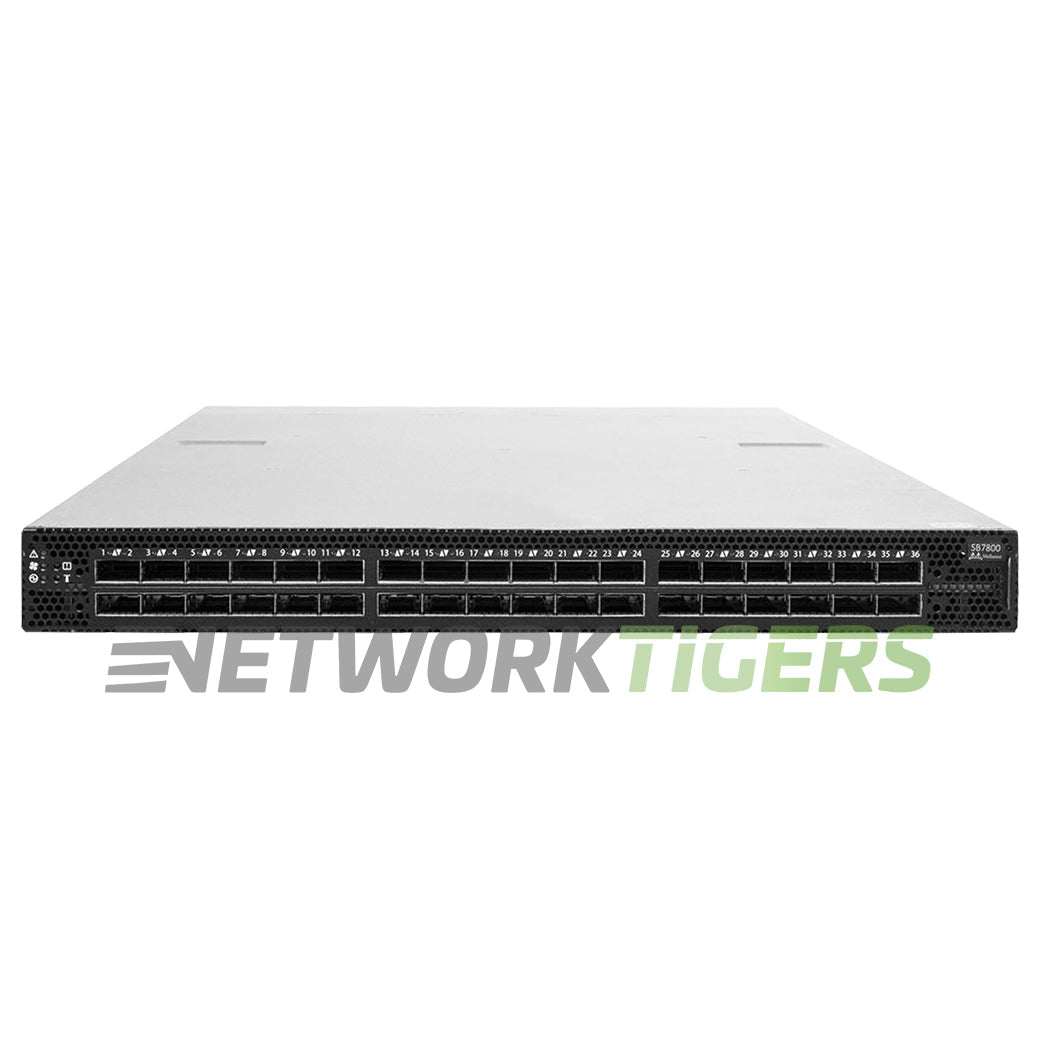 NEW Mellanox MSB7890-ES2F 36x 100GB QSFP28 Back-to-Front Airflow EDR Switch
