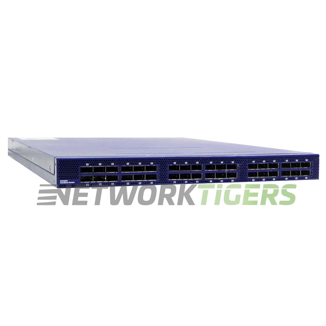Nvidia Mellanox MTS3600R-1UNC 36x 40GB QSFP+ InfiniScale IV DDR Switch