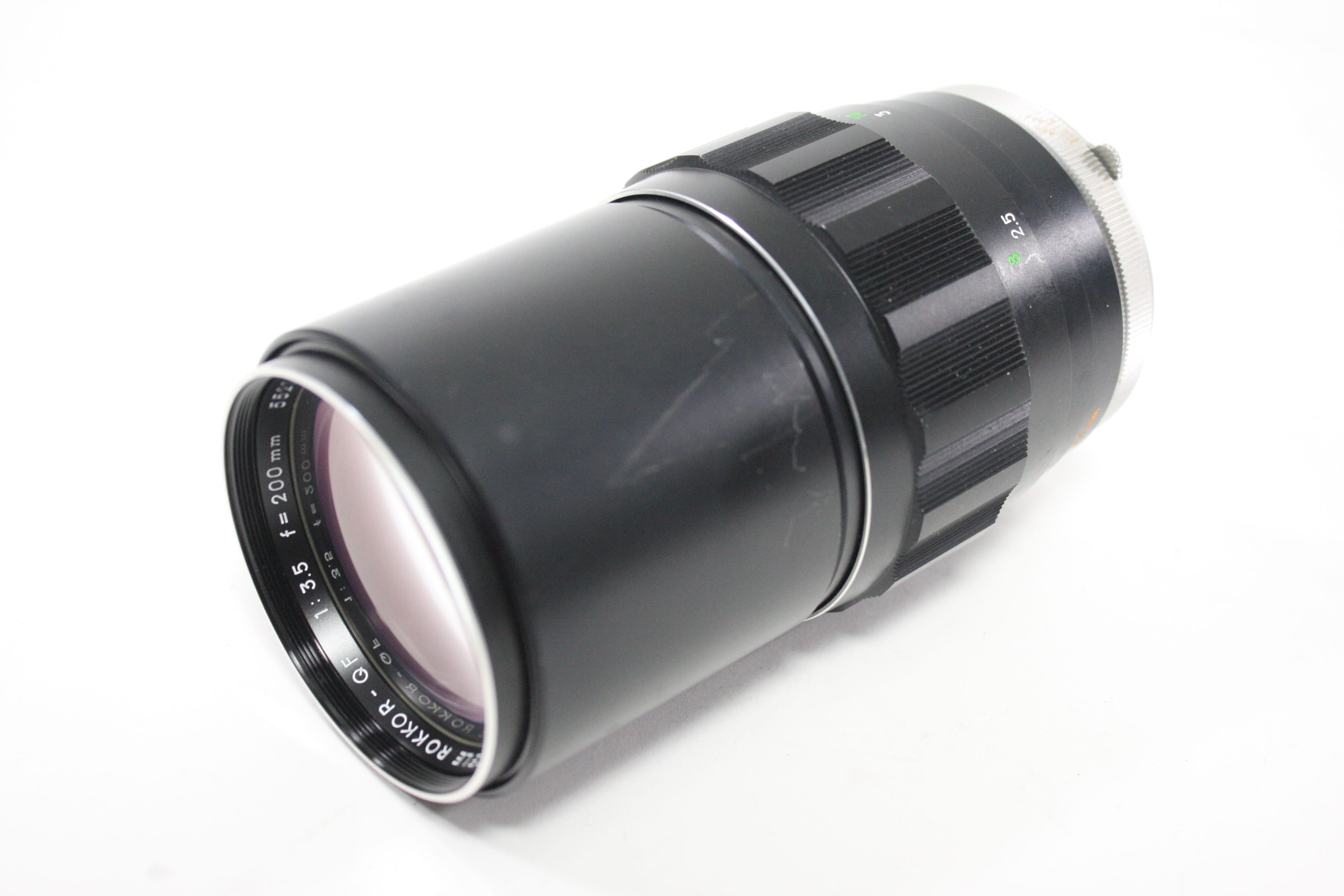 Minolta 200mm f/3.5 Tele Rokkor-QF Lens for MD Mount