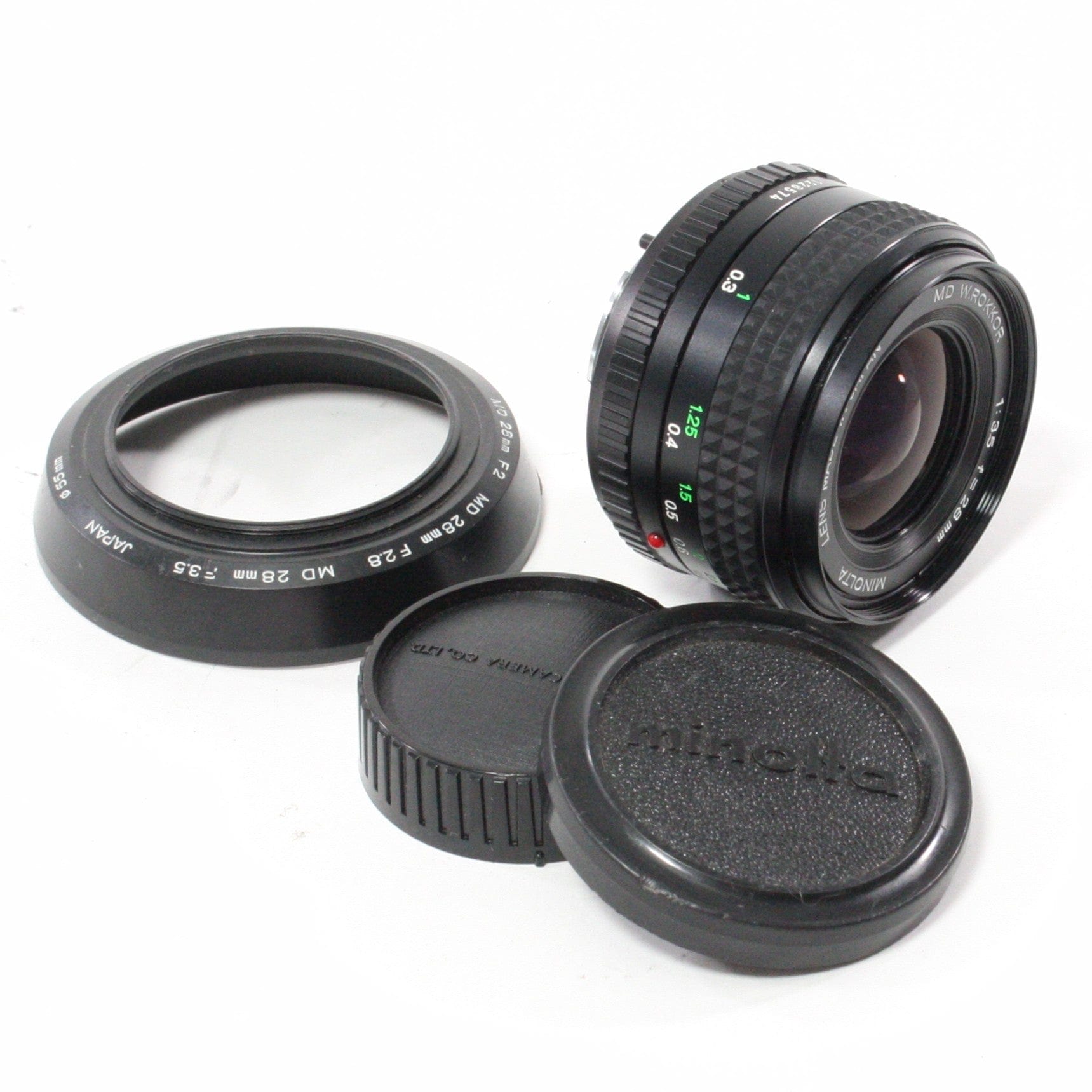 Minolta 28mm 1:35 Rokker for Minolta MD Mount