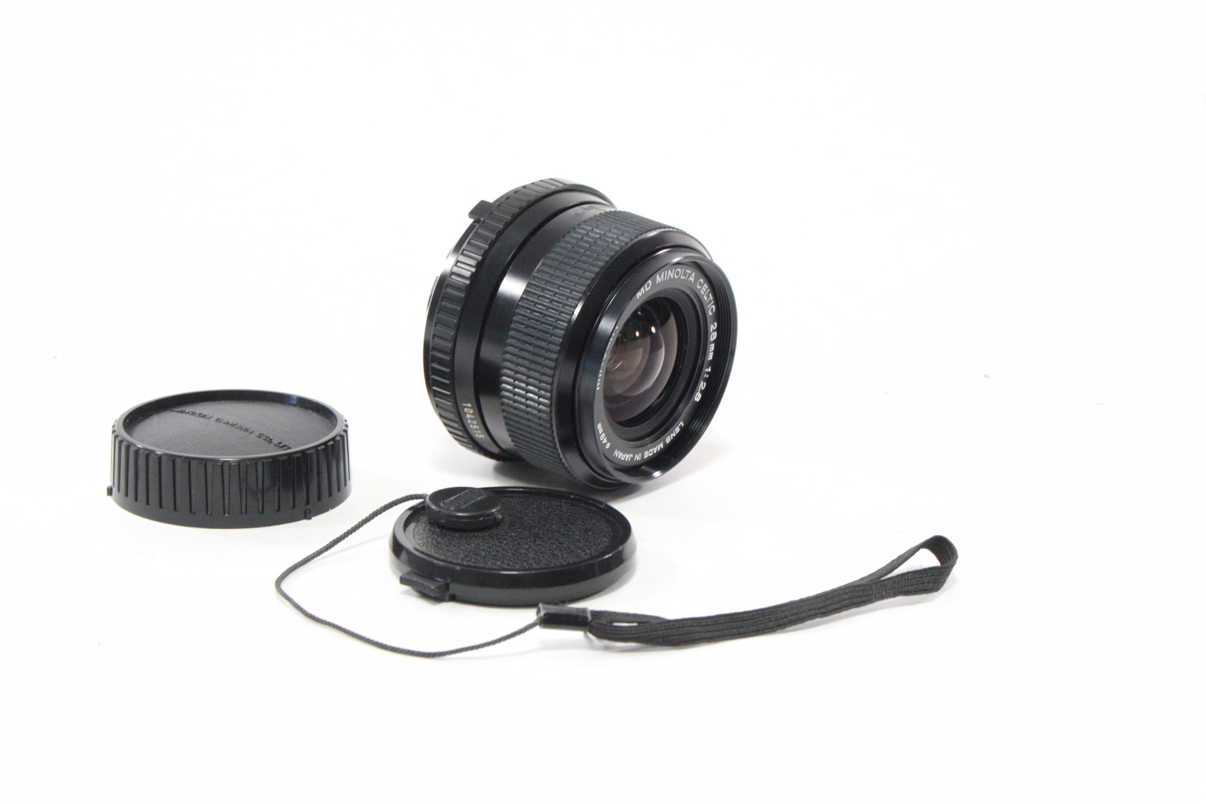 Minolta 28mm f/2.8 Celtic Lens for Minolta MD Mount