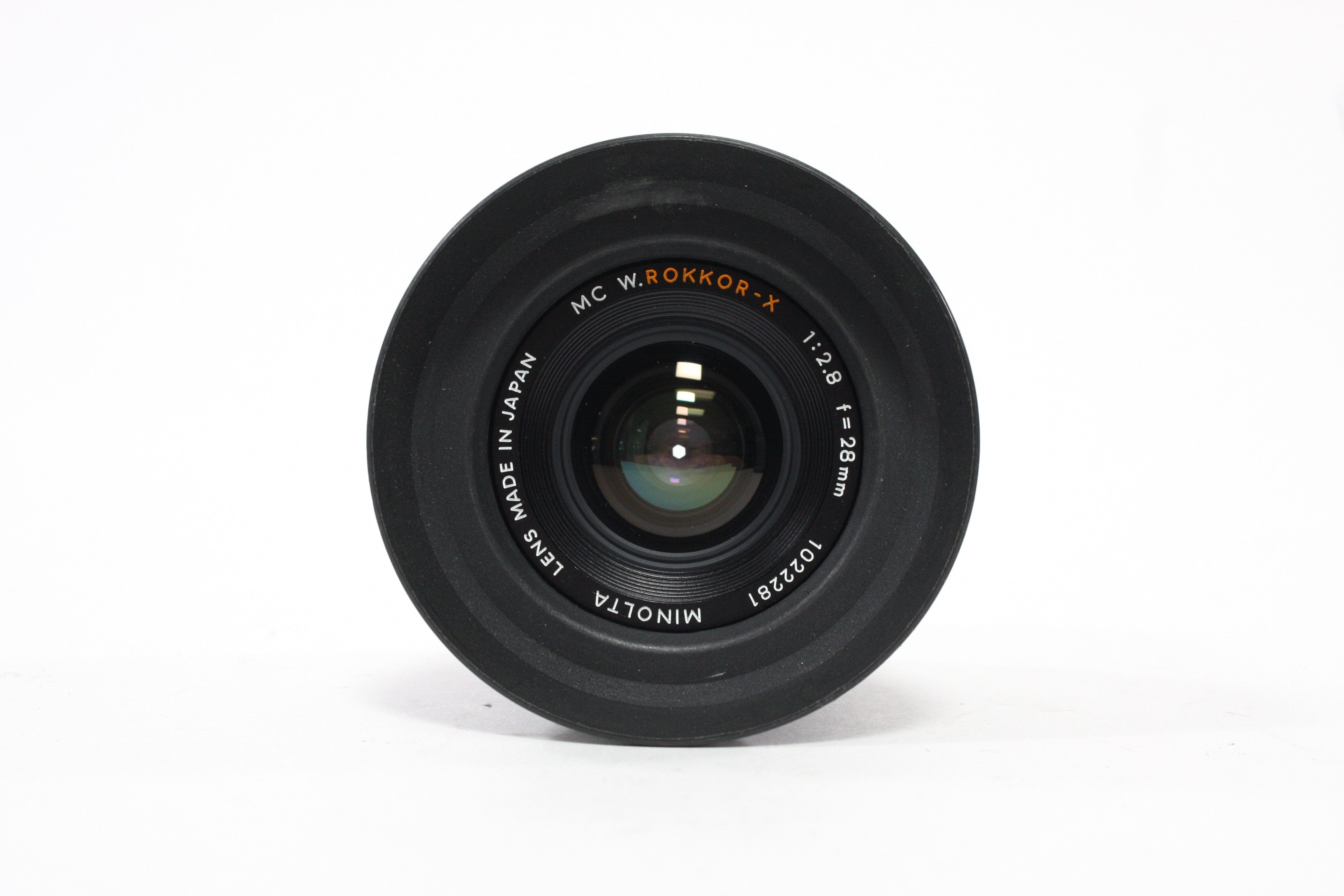 Minolta 28mm f/2.8 MC W. Rokkor-X for Minolta MD Lens