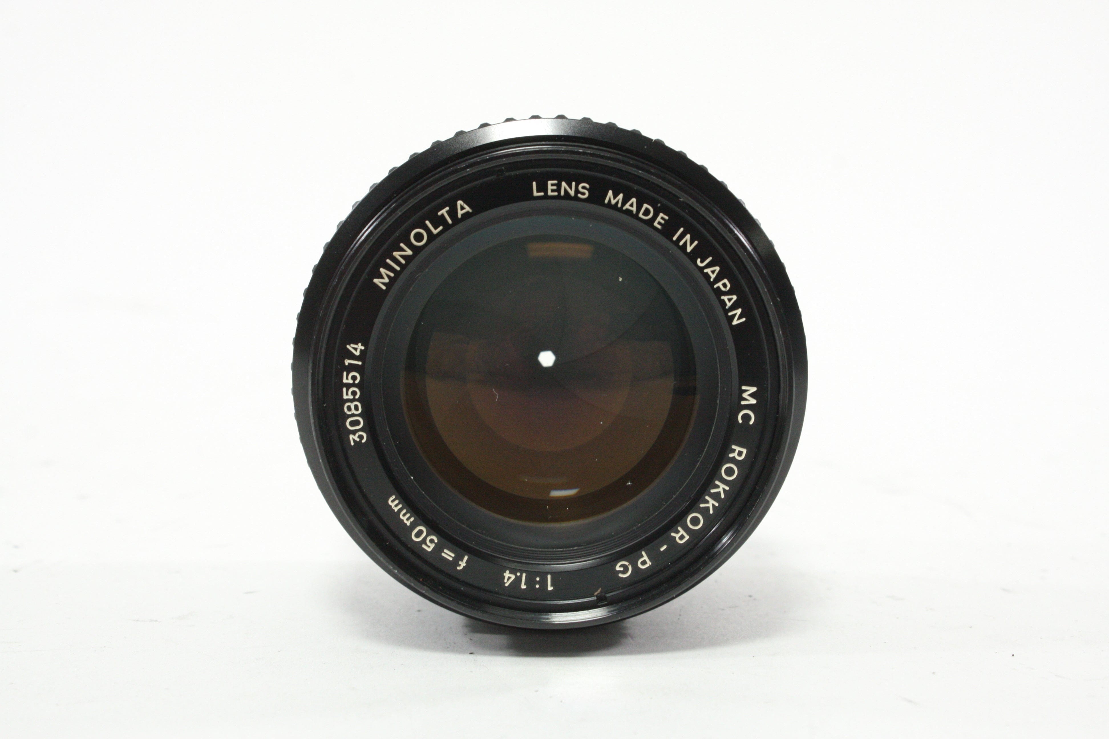 Minolta 50mm f/1.4 MC Rokkor-PG Lens for Minolta MD Mount