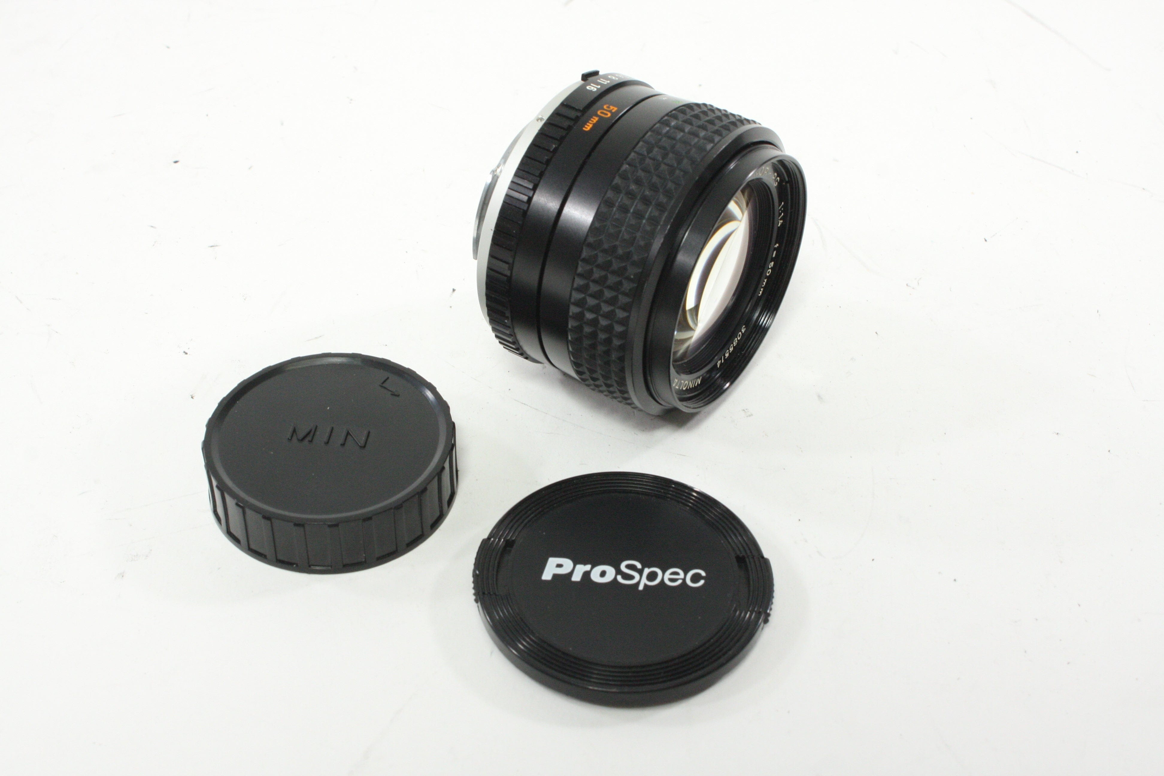 Minolta 50mm f/1.4 MC Rokkor-PG Lens for Minolta MD Mount