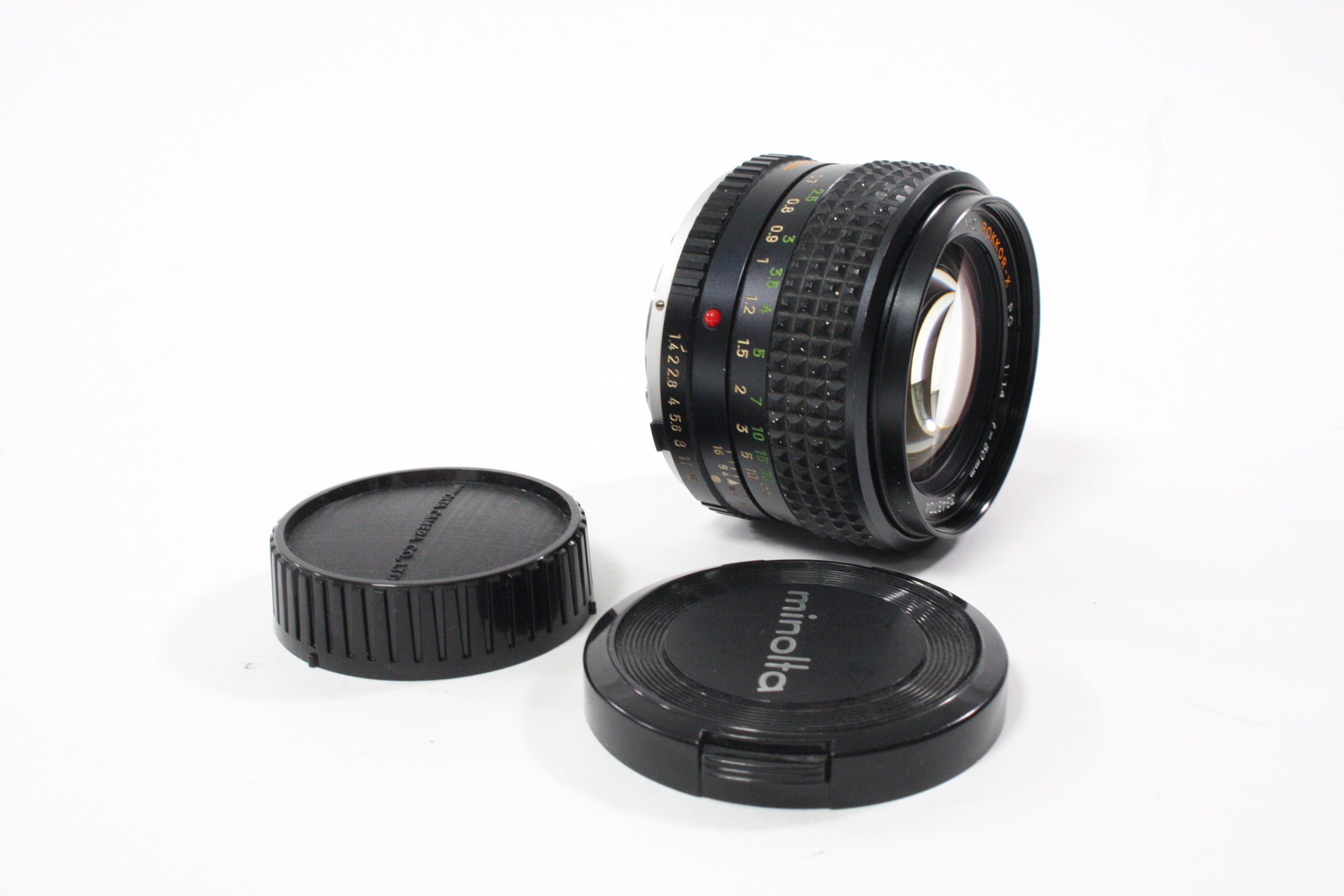 Minolta 50mm f/1.4 Rokkor-X PG Lens for Minolta MC/MD Mount