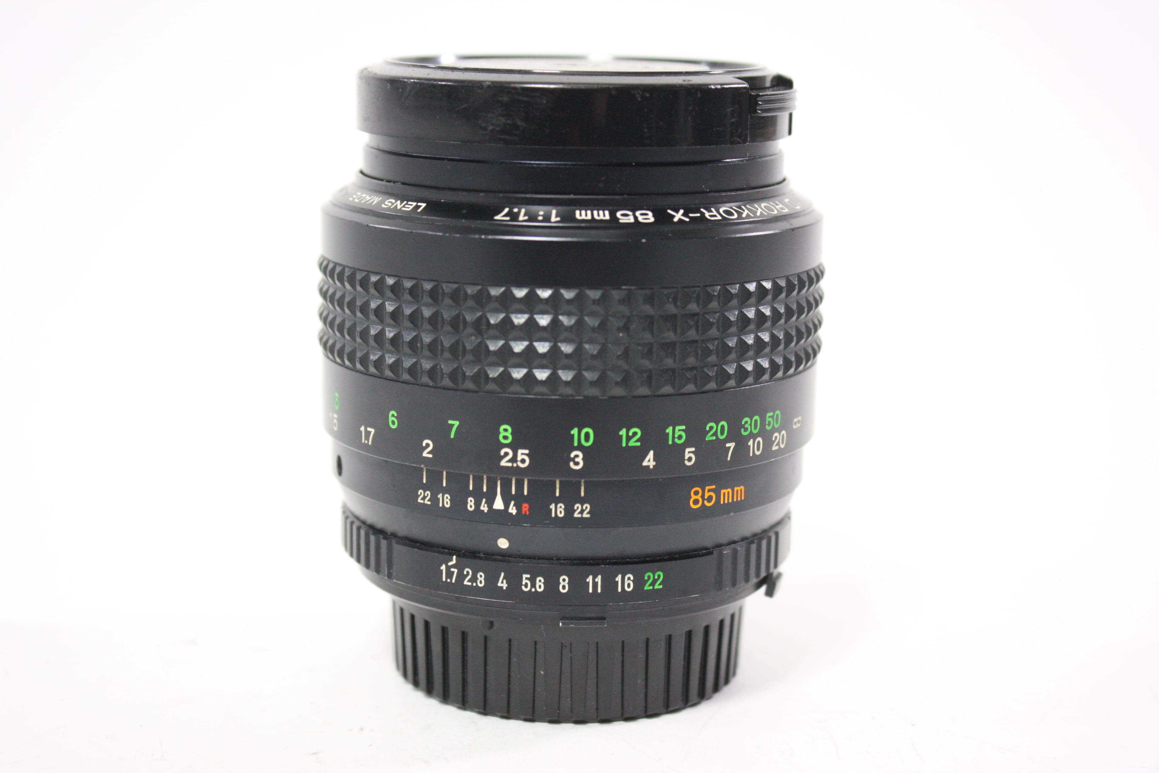 Minolta 85mm f/1.7 Rokkor-X Lens for MD Mount