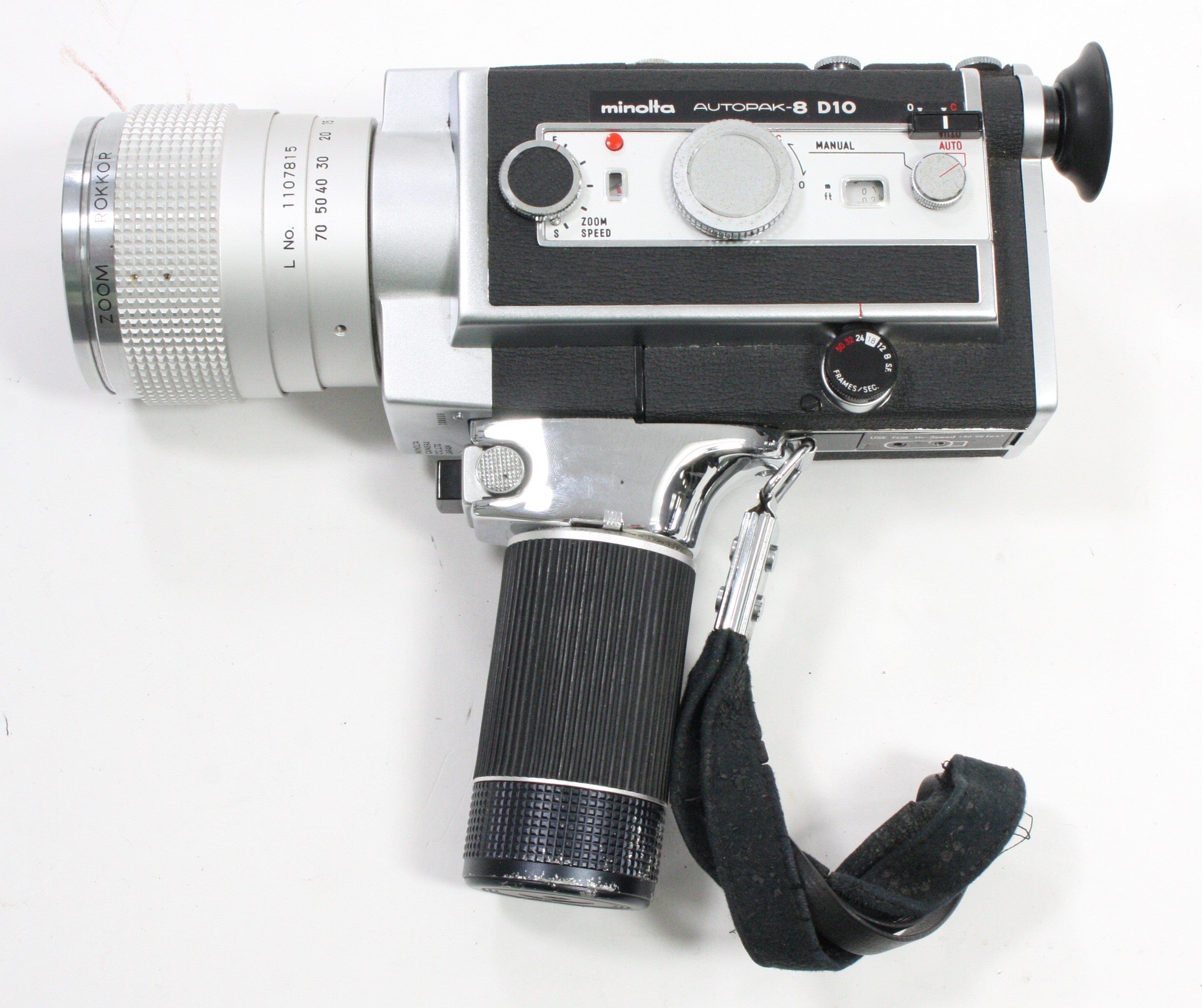 Minolta Autopak-8 D10 Super 8 Movie Camera
