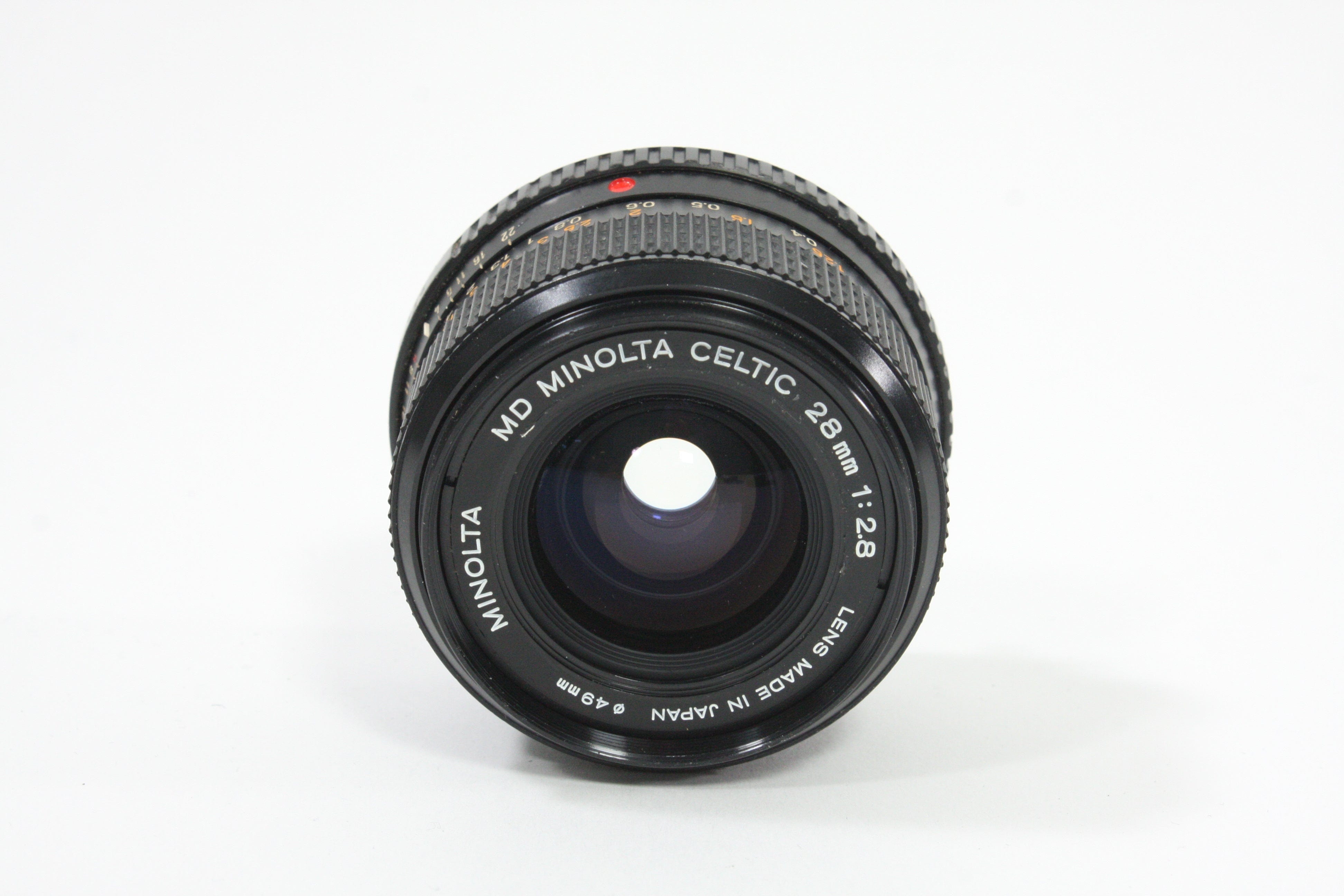 Minolta Celtic MD 28mm F2.8 Lens