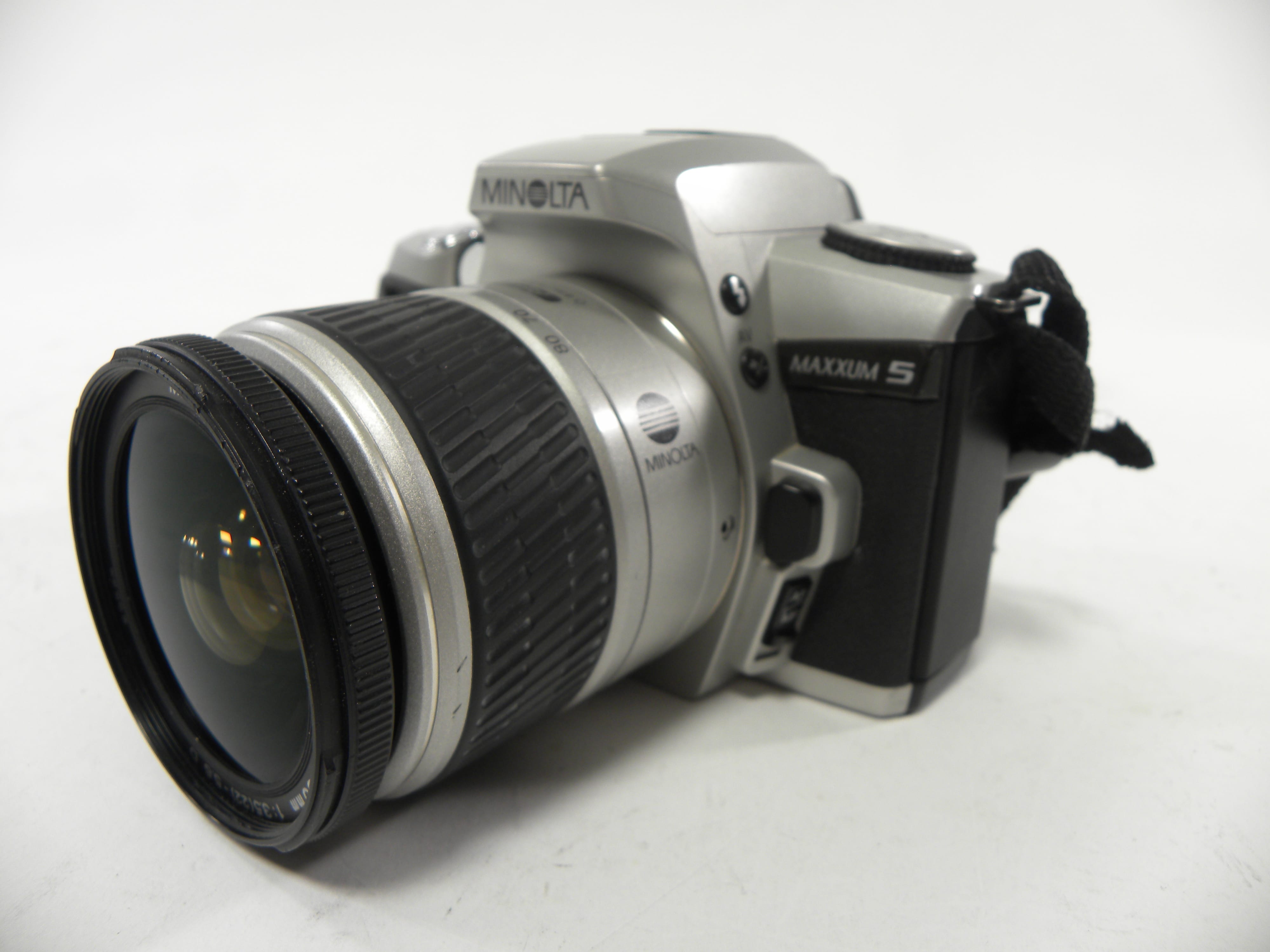 Minolta Maxxum 5 35mm SLR w/AF Zoom 28-80mm f3.5-5.6D