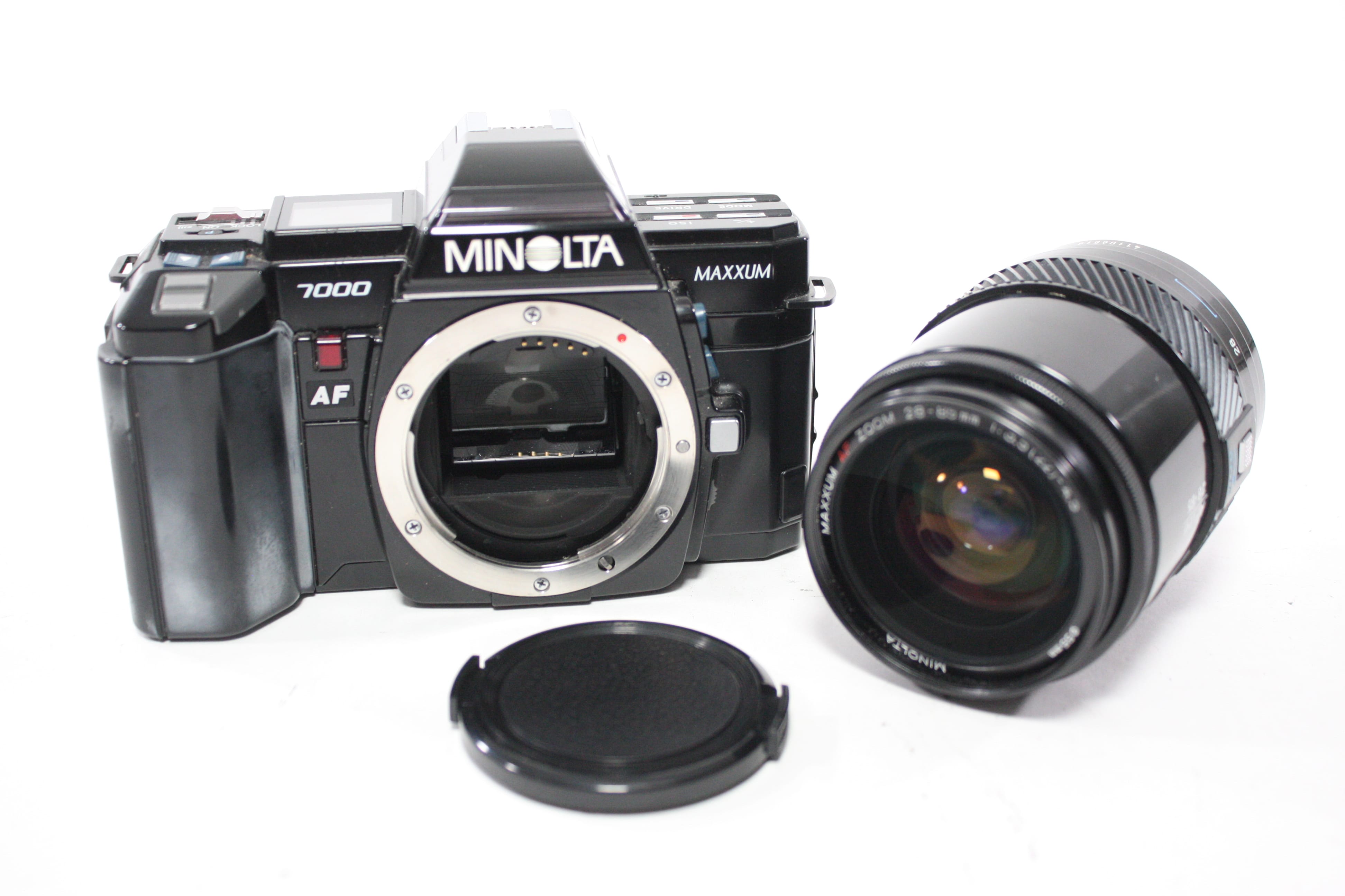 Minolta Maxxum 7000 AF 35mm SLR Camera with 28-85mm f/3.5-4.5 AF Zoom Lens