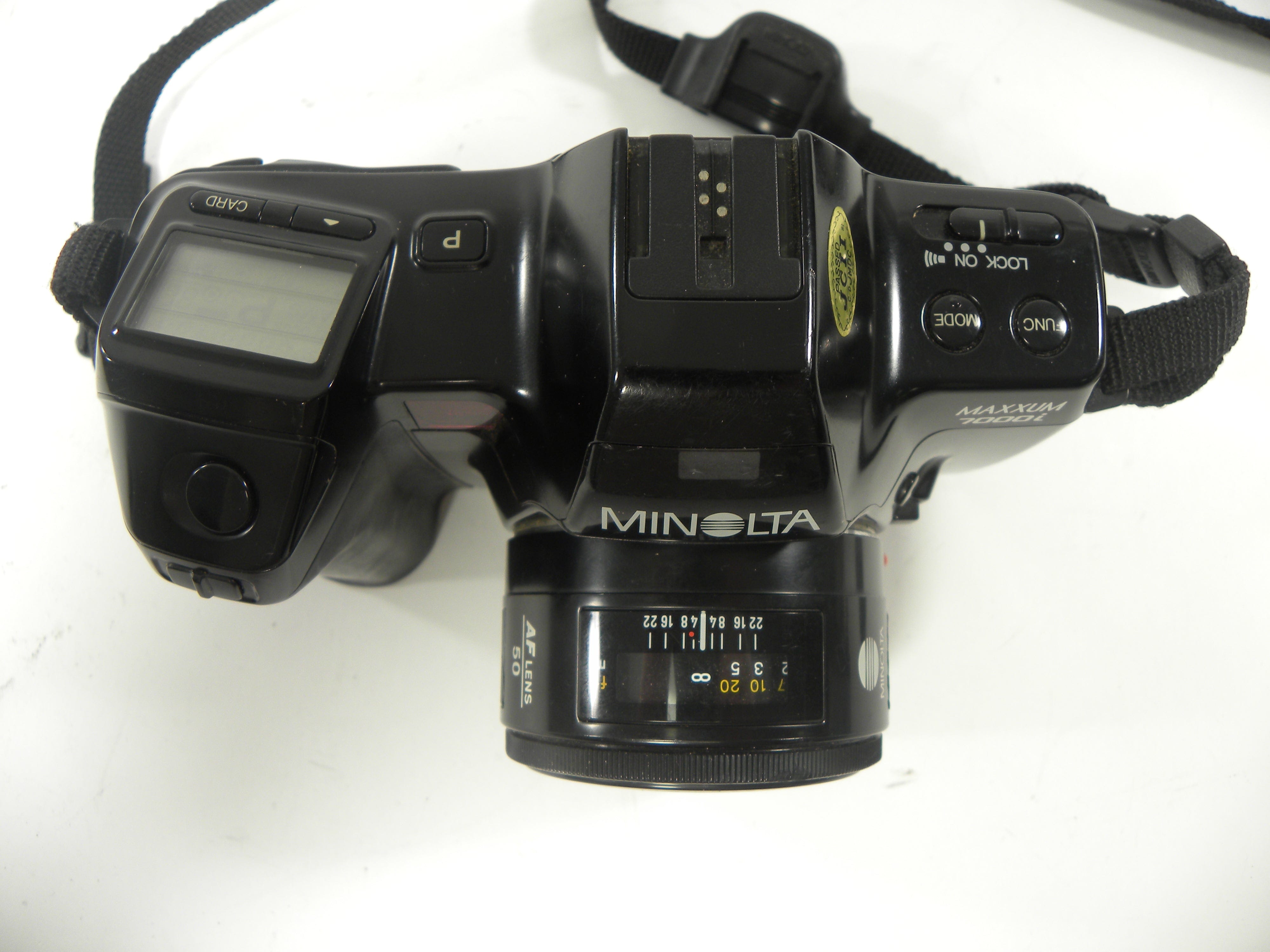 Minolta Maxxum 7000i 35mm SLR w/50mm f1.7