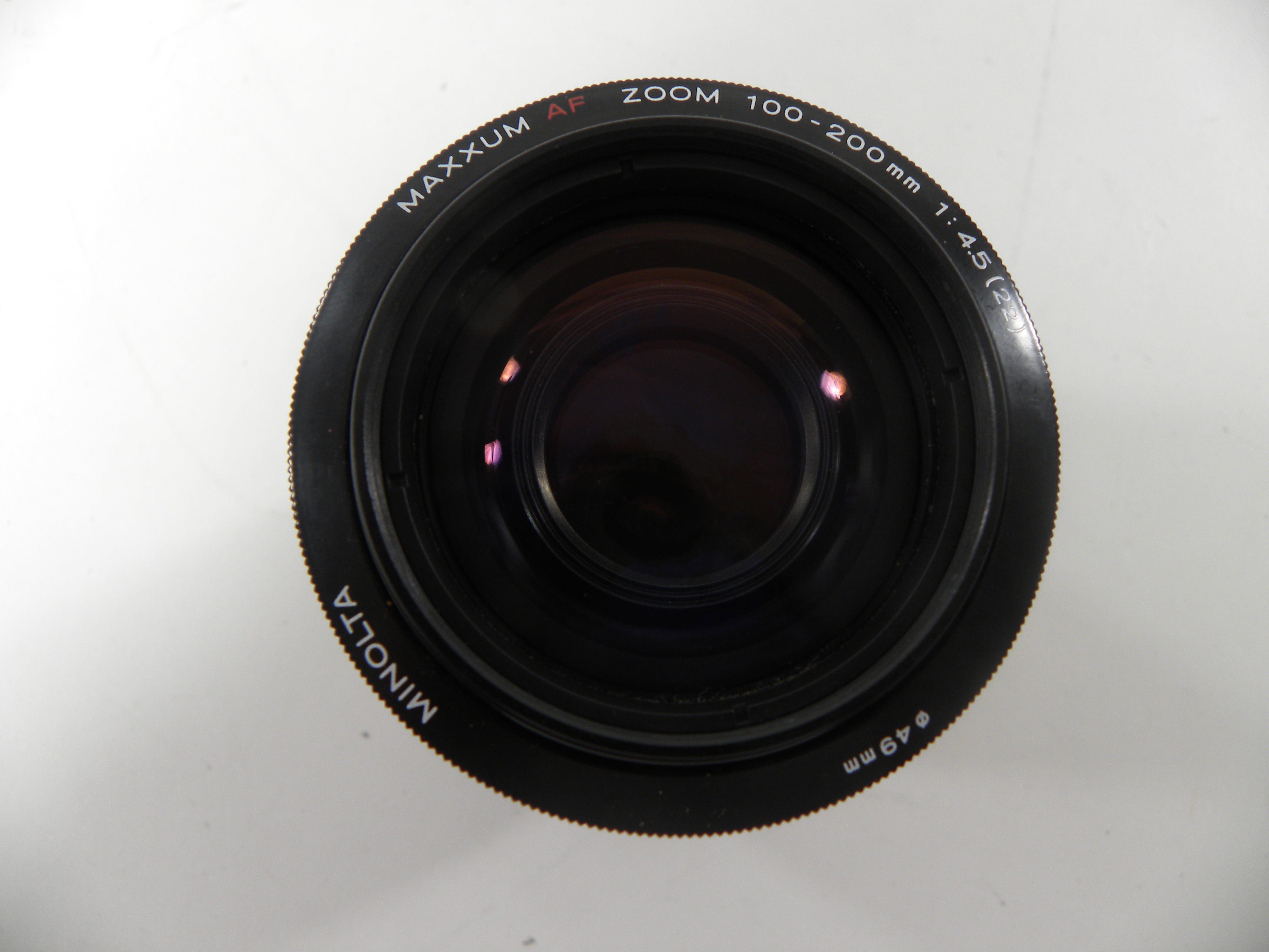 Minolta Maxxum AF Zoom 100-200mm f4.5
