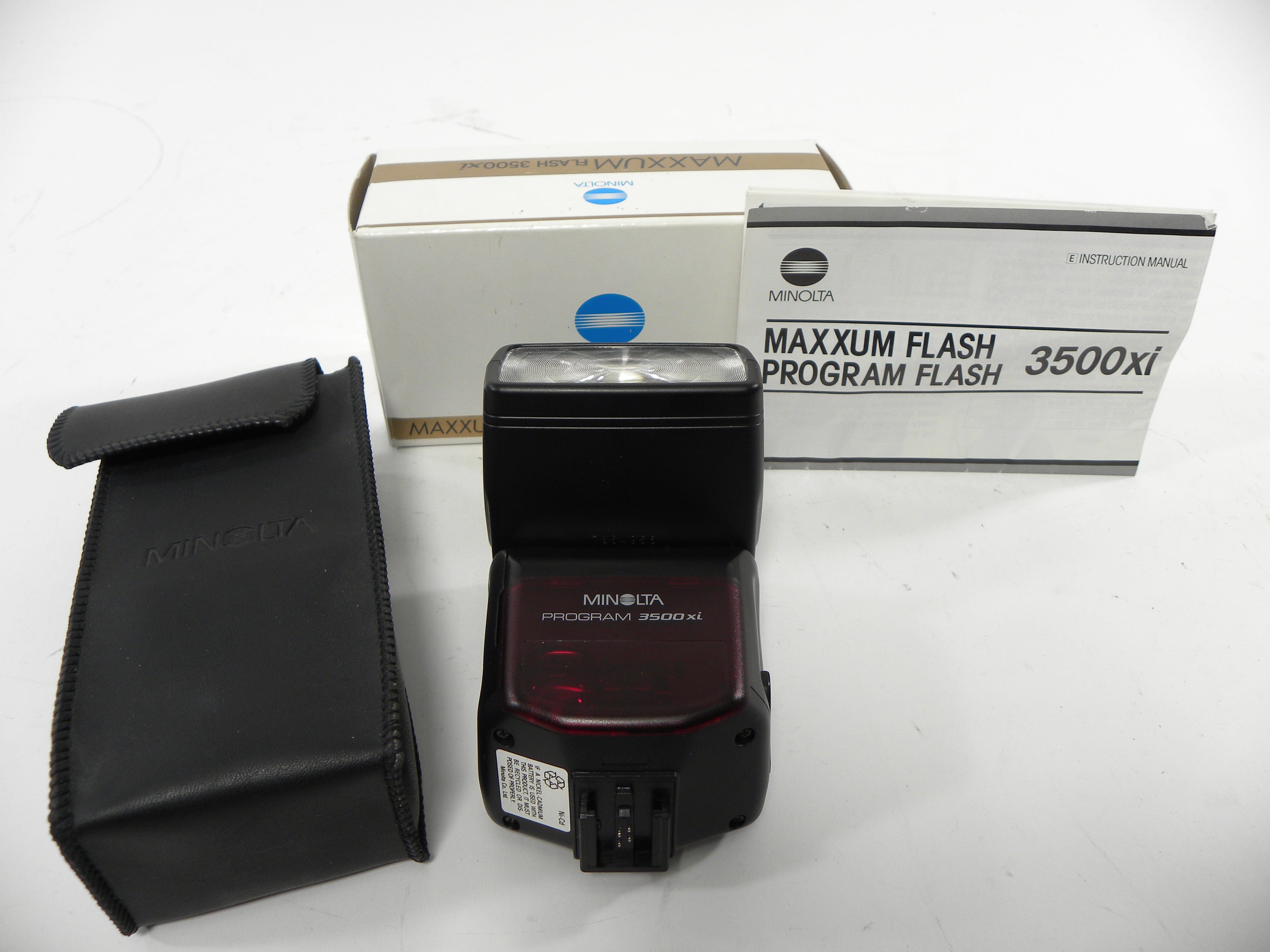 Minolta Maxxum Program 3500xi Shoe Mount Flash