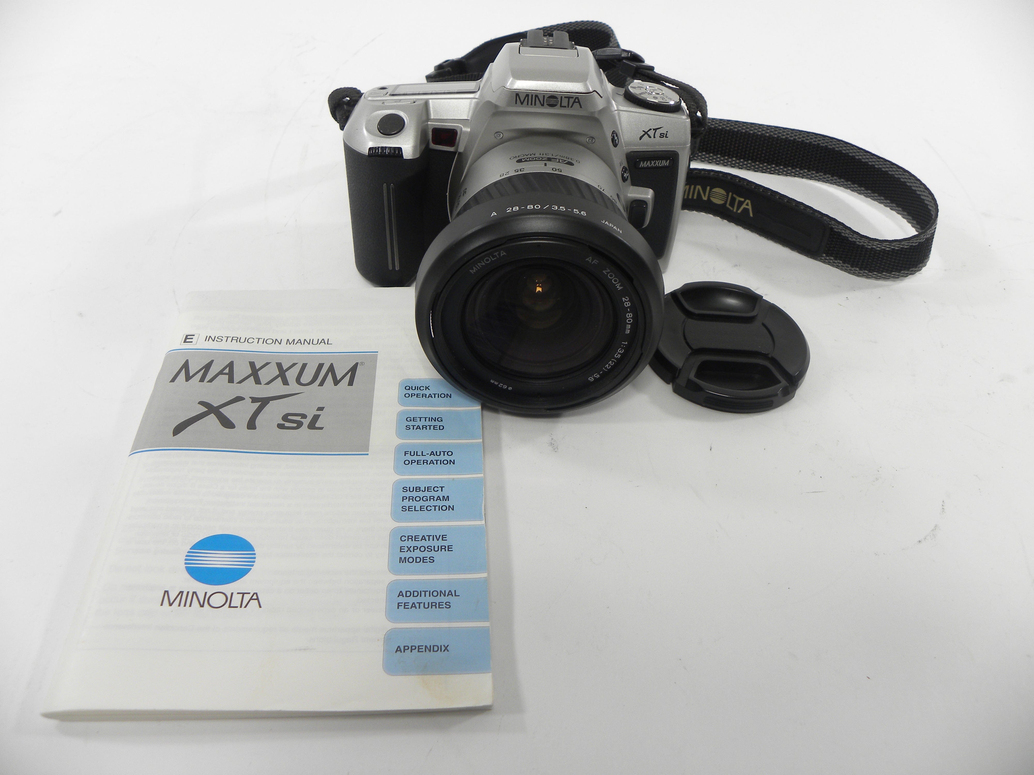 Minolta Maxxum XTsi 35mm SLR w/Maxxum AF 28-80mm f3.5-5.6