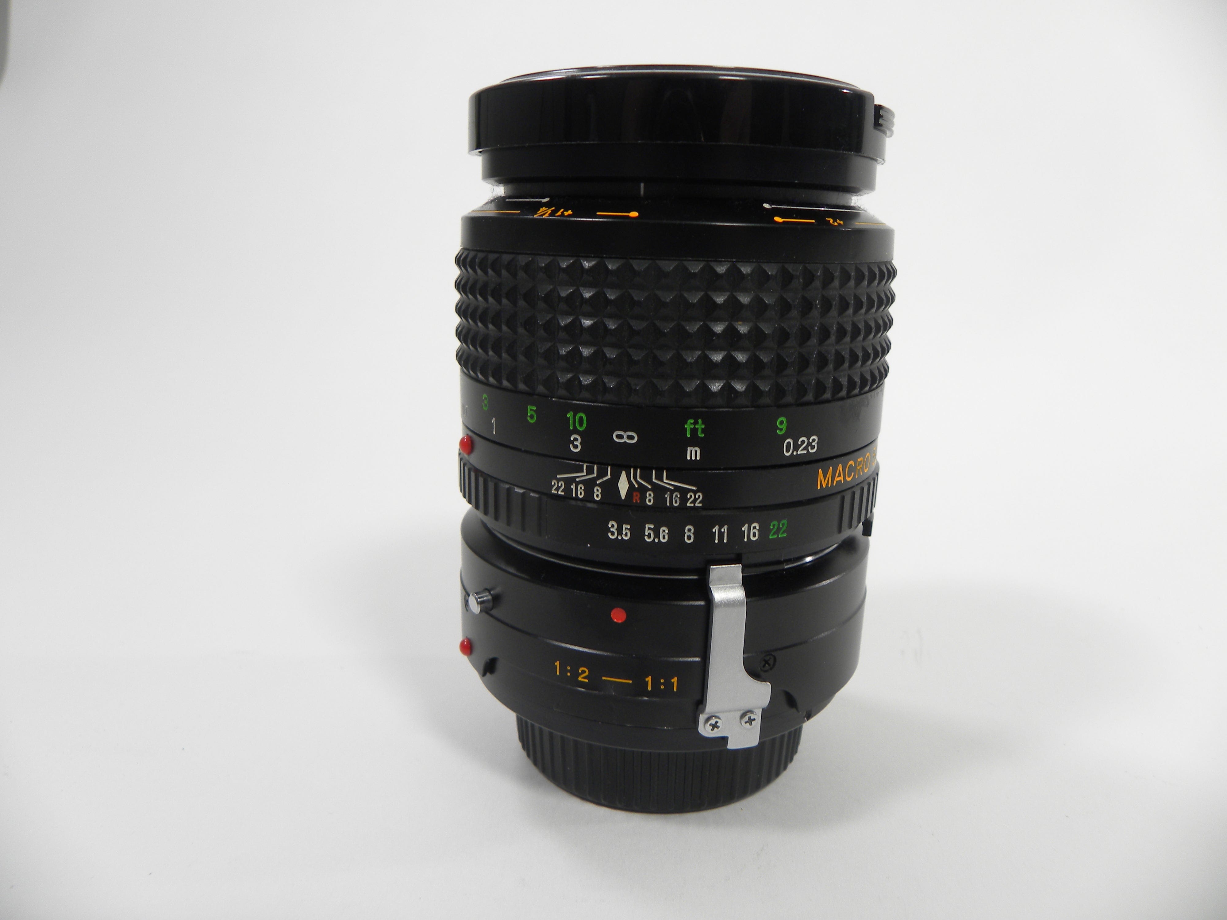 Minolta MD Macro Rokkor-X 50mm f3.5 w/Adapter