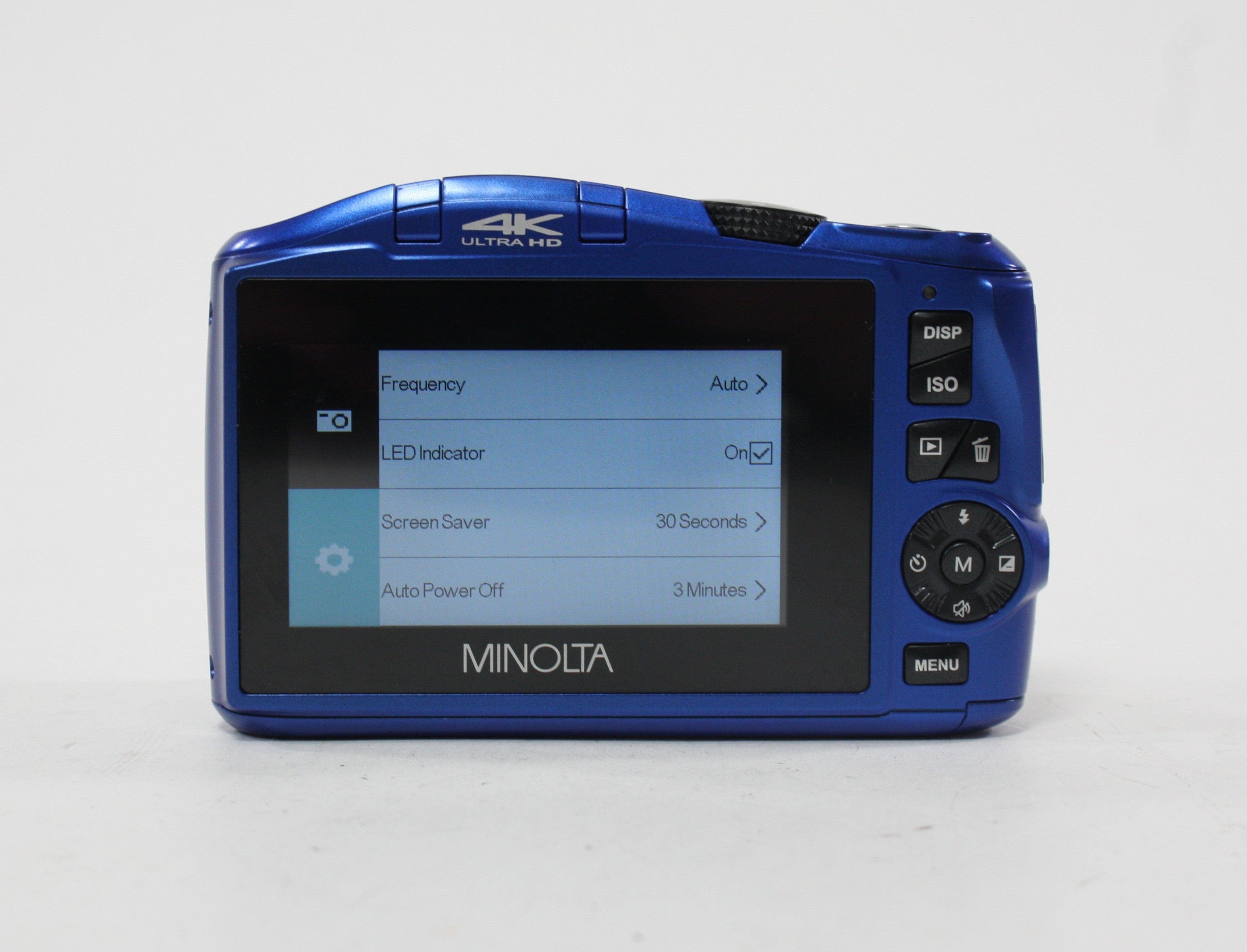 Minolta MND 50 Digital Point-and-Shoot Camera 16x Zoom 48.0mp (Blue)