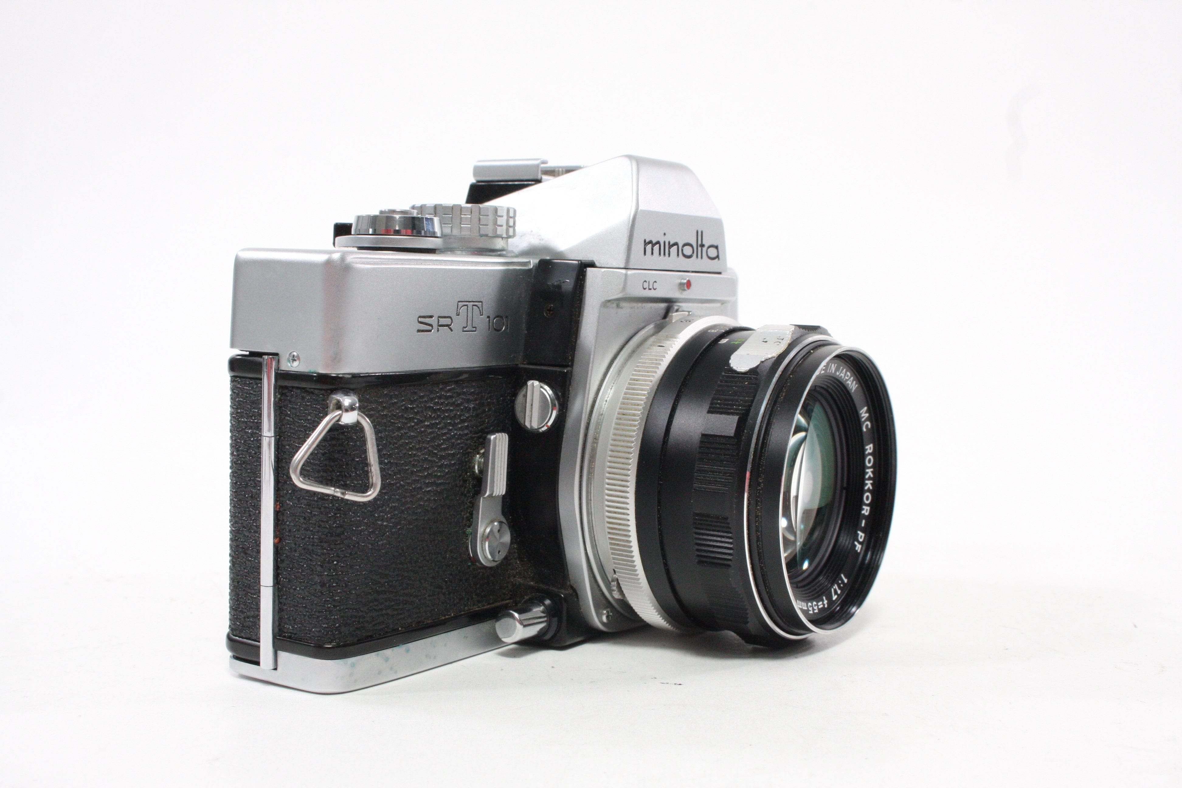 Minolta SRT 101 35mm SLR Camera with 55mm f/1.7 Rokkor-PF Lens
