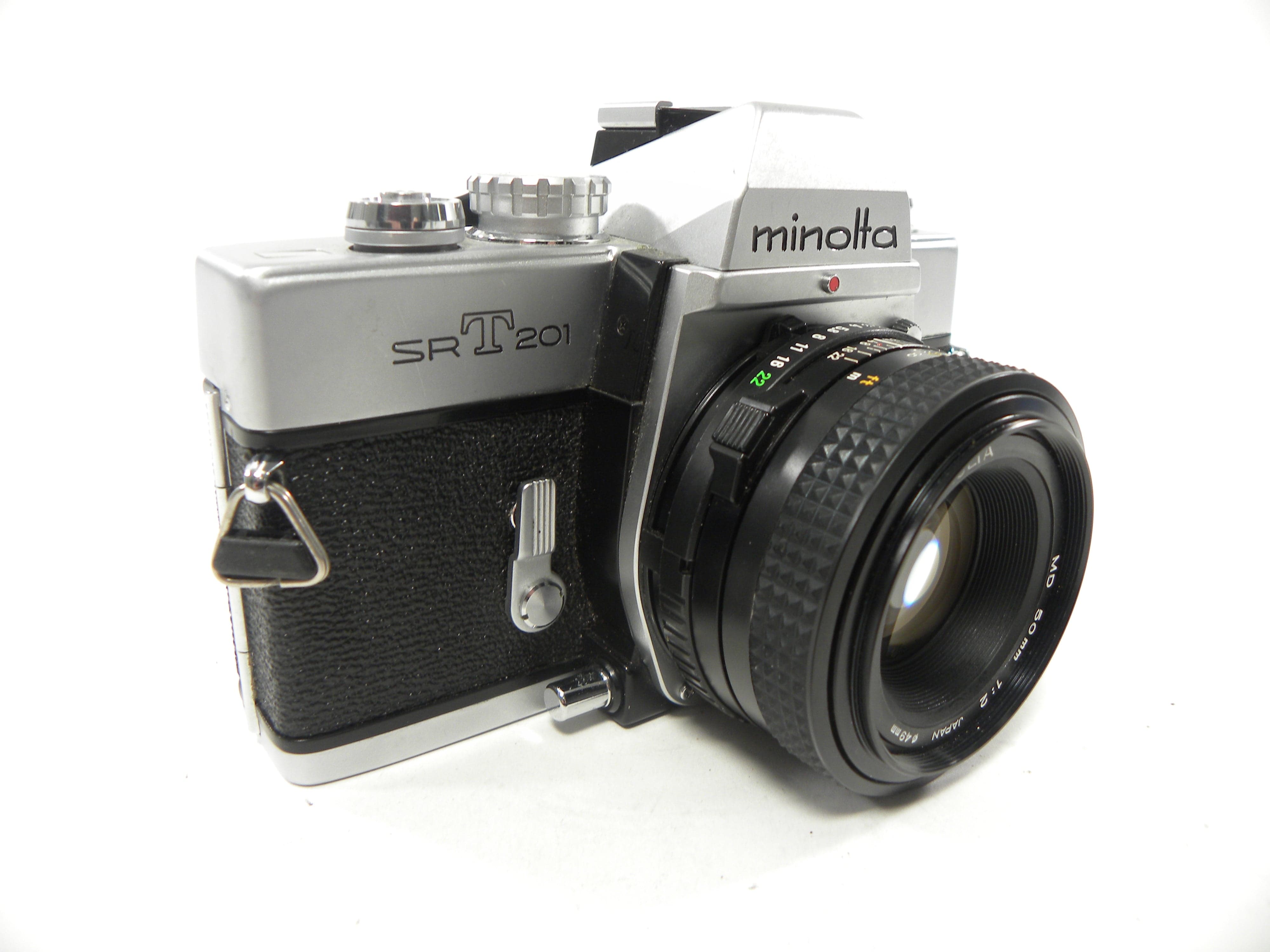 Minolta SRT 201 35mm SLR w/MD 50mm f2