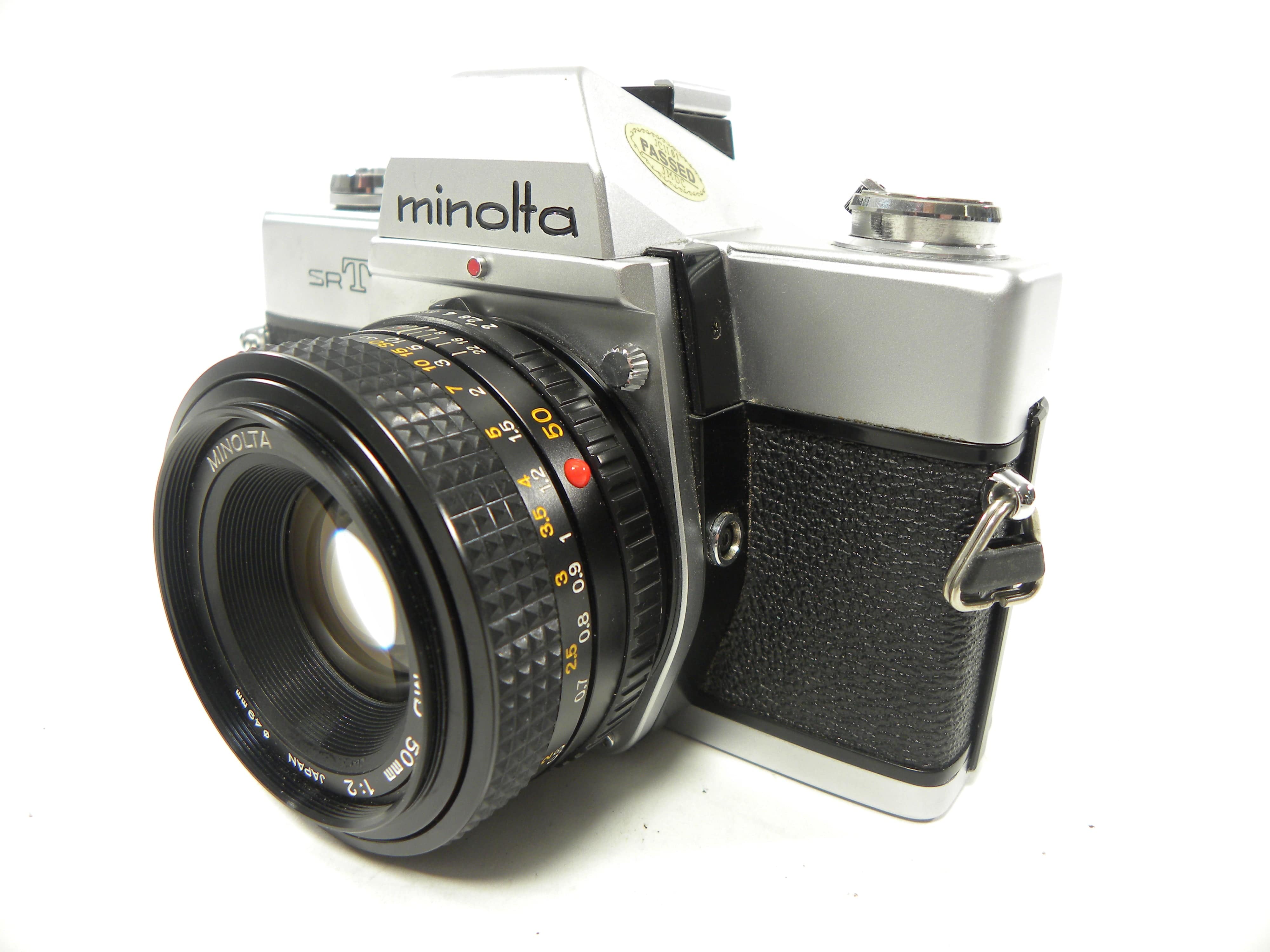Minolta SRT 201 35mm SLR w/MD 50mm f2
