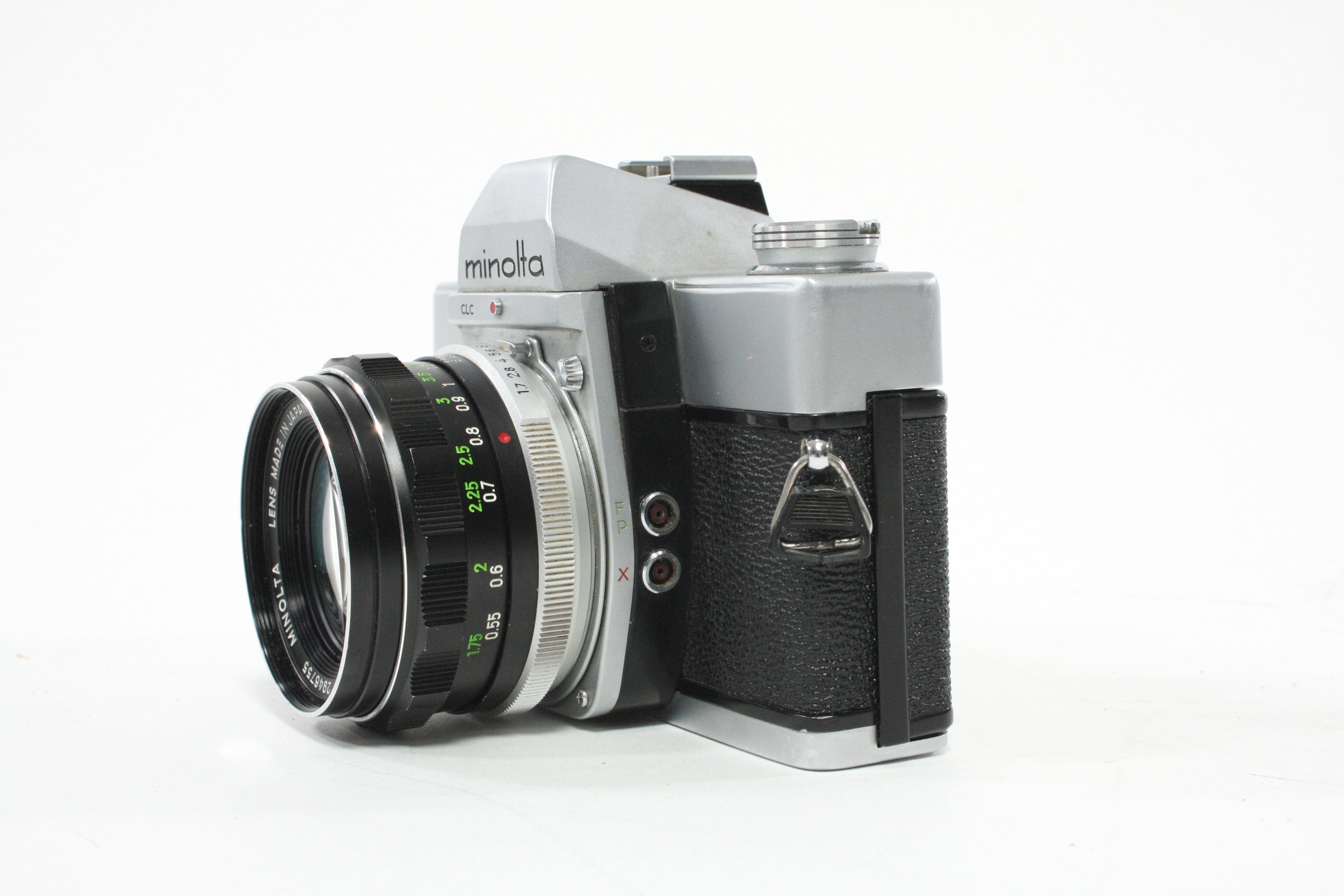 Minolta SRT101 35mm SLR Camera with Rokkor-PF 55mm f/1.7 Lens